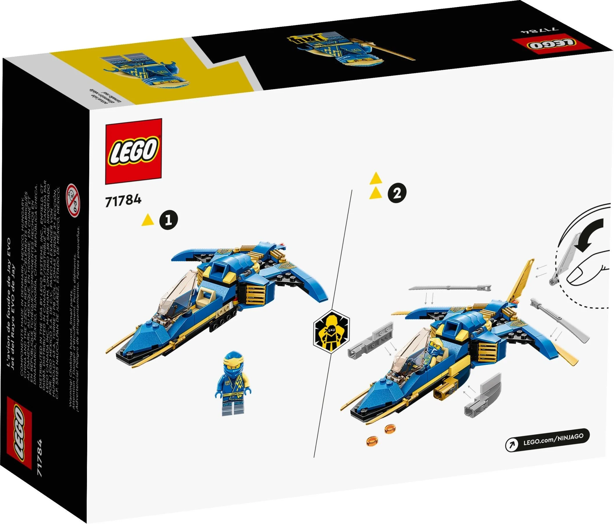 LEGO® 71784 Odrzutowiec ponaddźwiękowy Jay’a EVO - zdjęcie 5