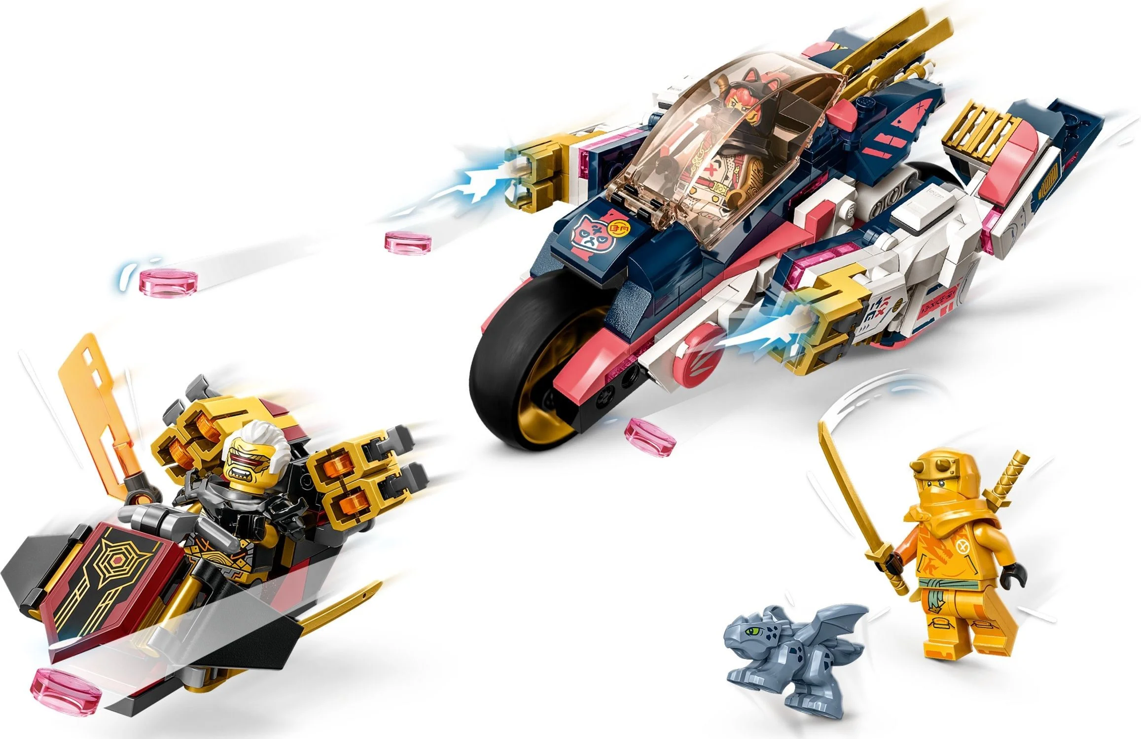 LEGO® 71792 Mech Sory zmieniający się w motocykl wyścigowy - zdjęcie 3
