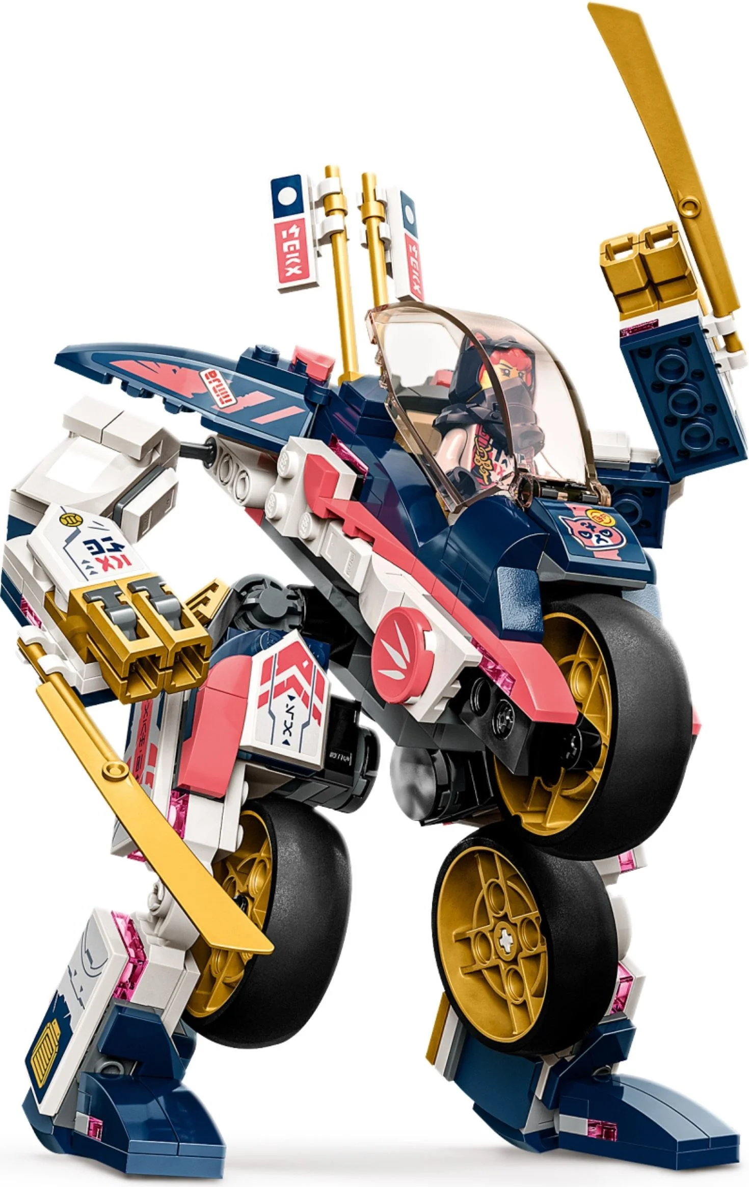 LEGO® 71792 Mech Sory zmieniający się w motocykl wyścigowy - zdjęcie 4