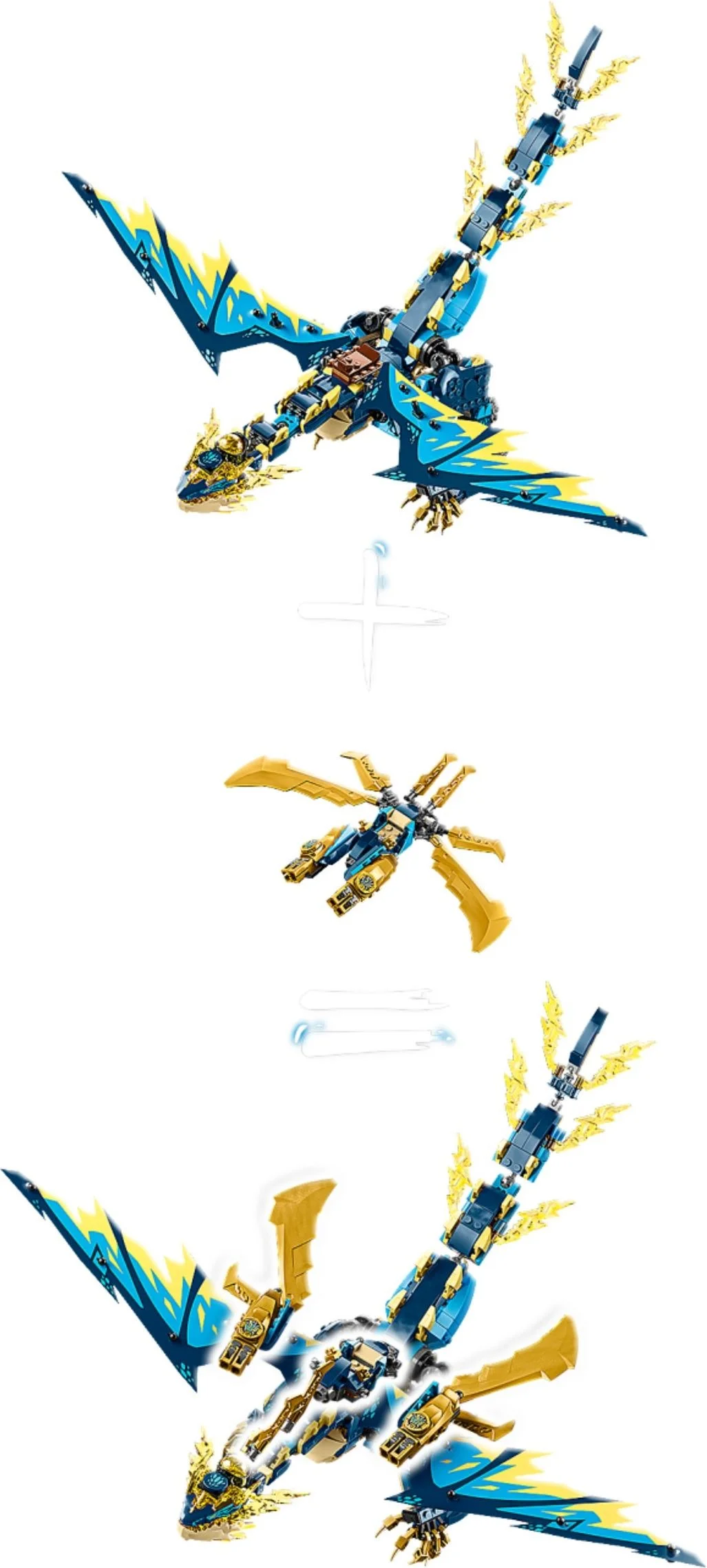 LEGO® 71796 Smok żywiołu kontra mech cesarzowej - zdjęcie 4