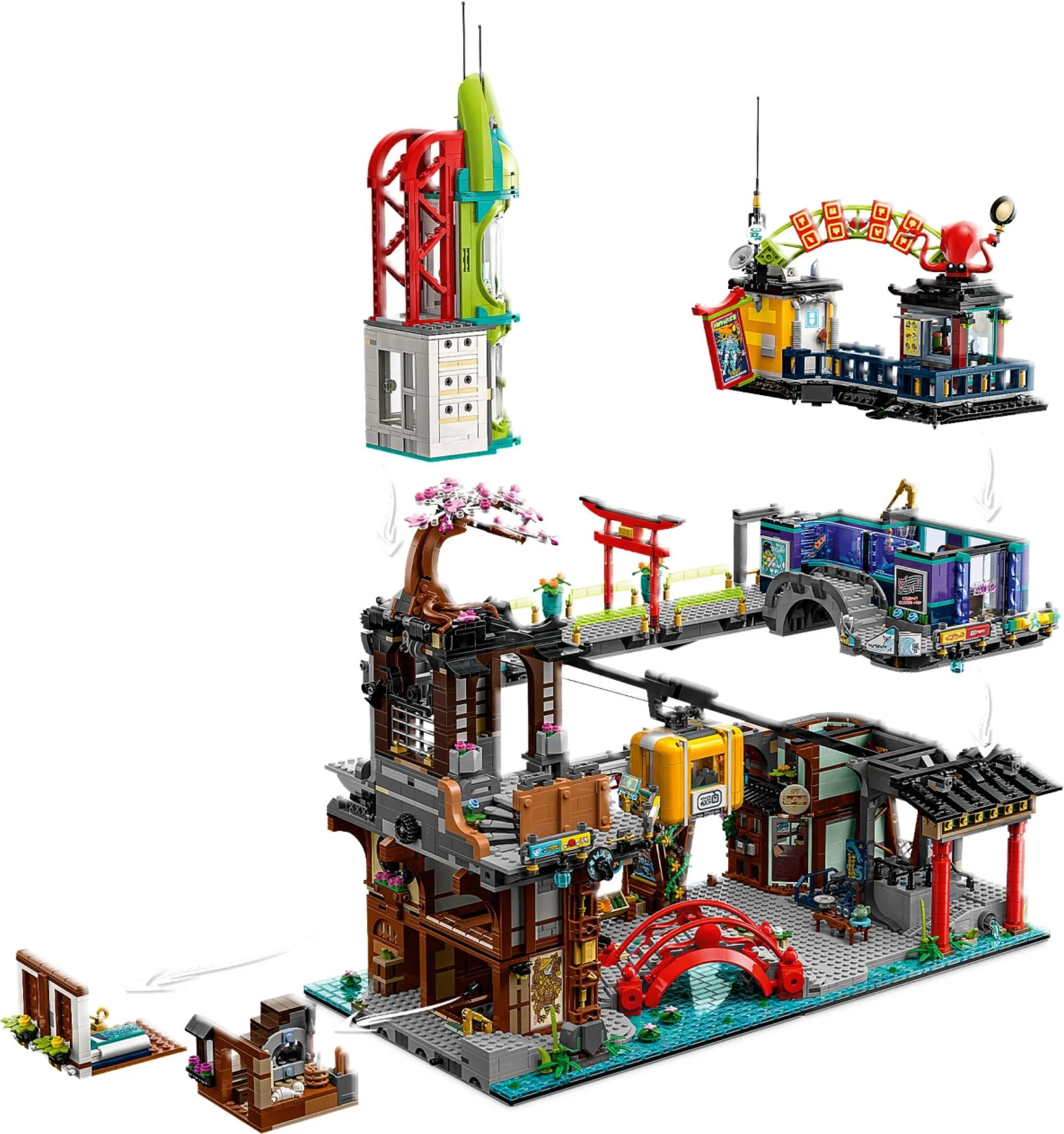 LEGO® 71799 Rynek miejski NINJAGO - zdjęcie 15