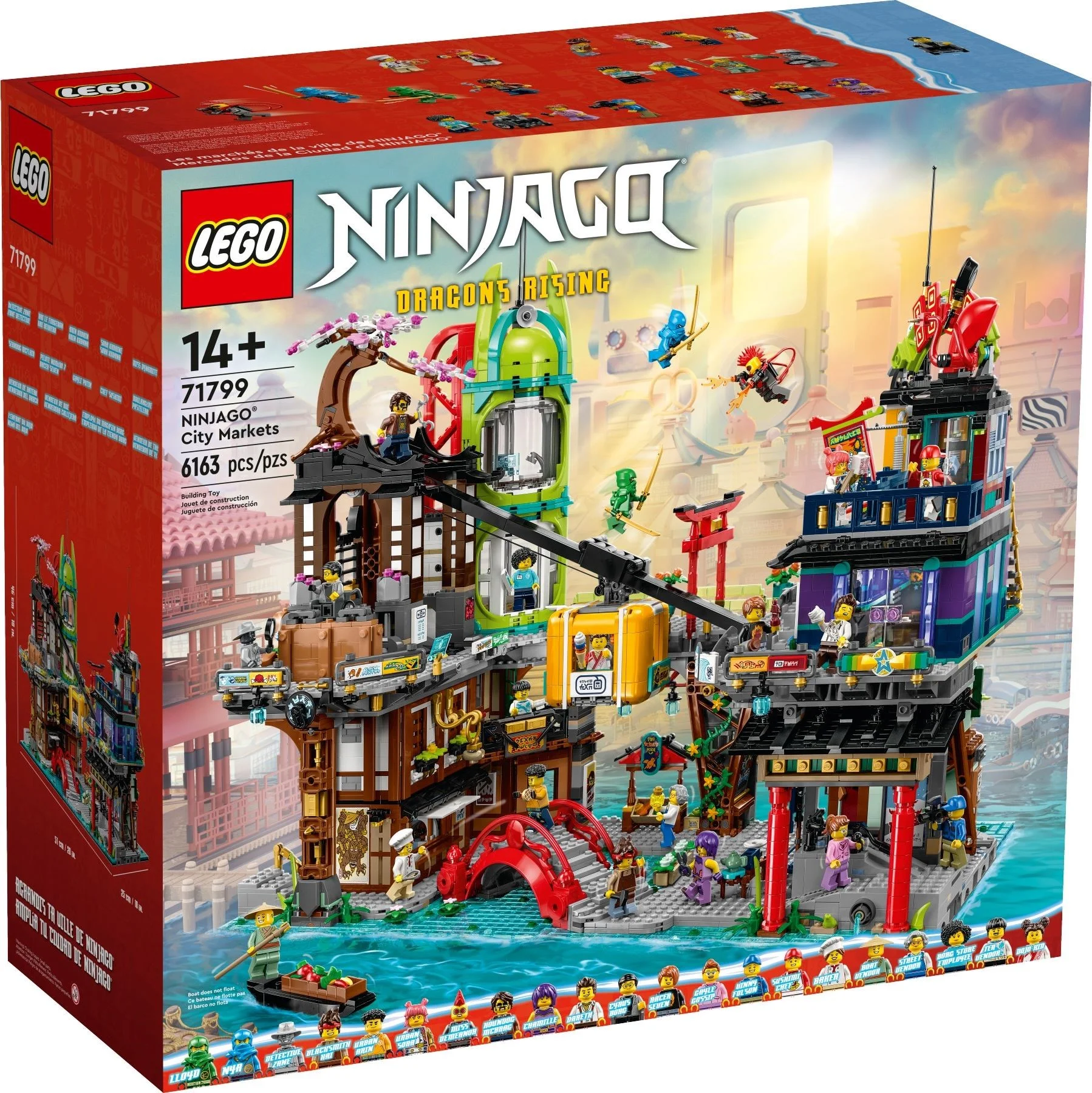 LEGO® 71799 Rynek miejski NINJAGO - zdjęcie 1