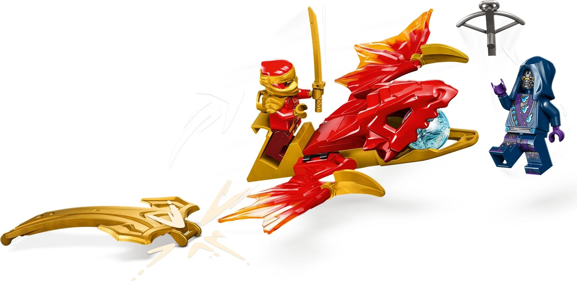 LEGO® 71801 LEGO Ninjago Atak powstającego smoka Kaia - zdjęcie 3