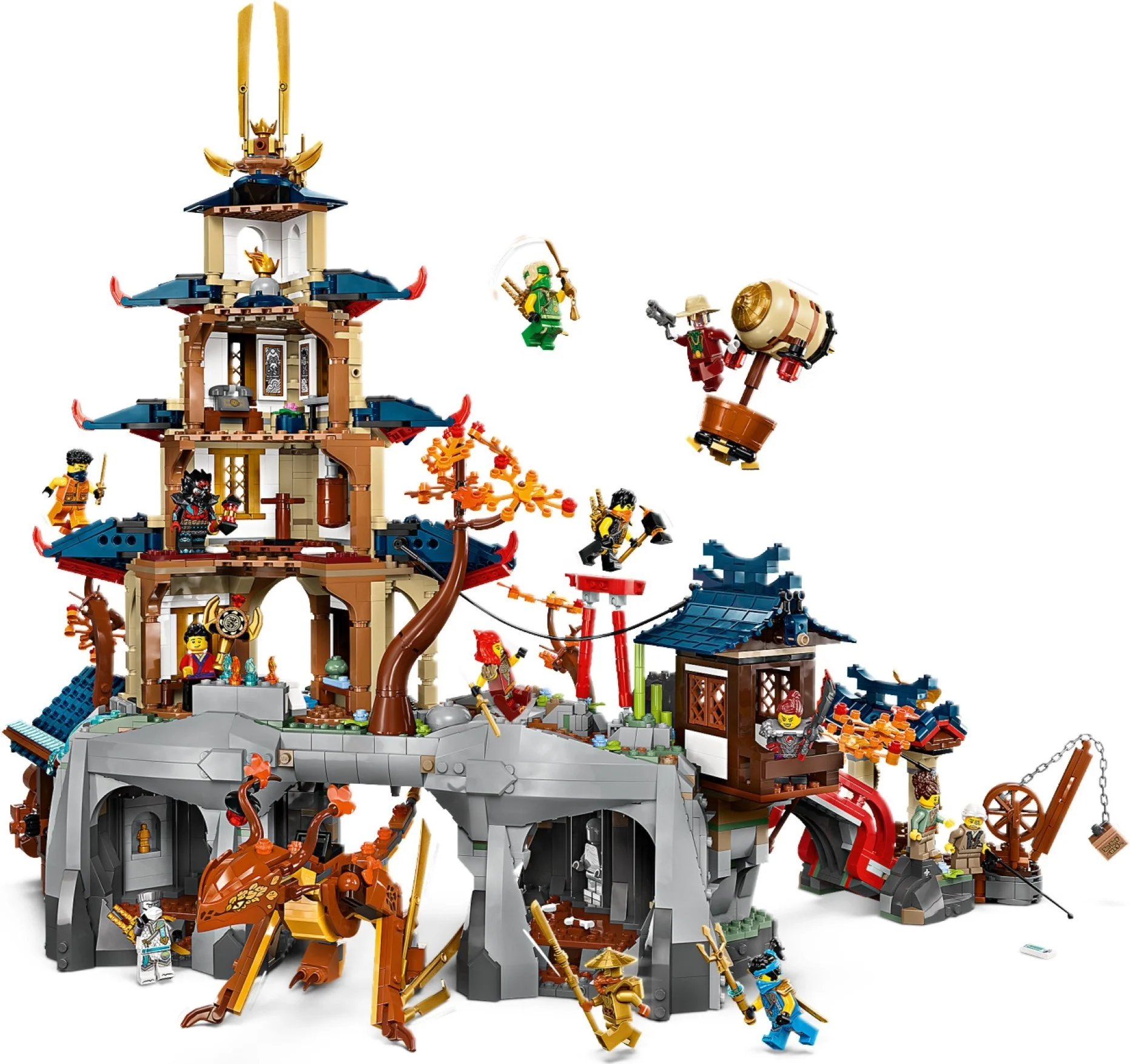 LEGO® 71814 Turniejowe miasto ze świątynią - zdjęcie 2
