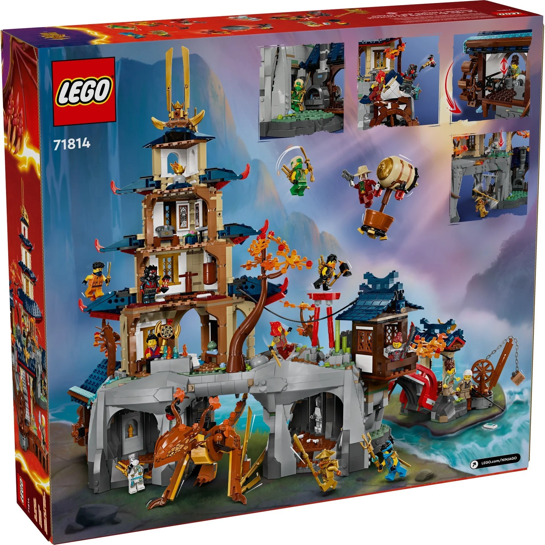 LEGO® 71814 Turniejowe miasto ze świątynią - zdjęcie 7