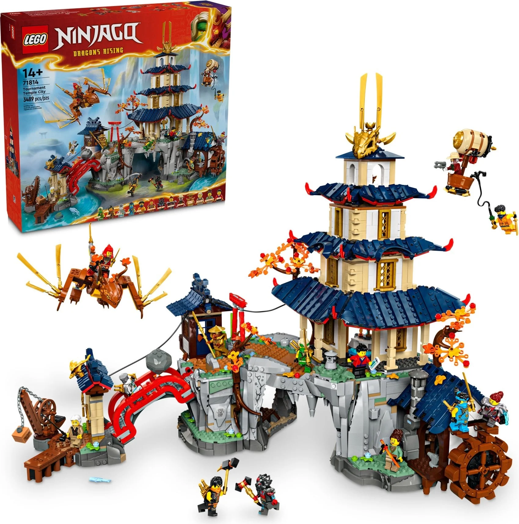 LEGO® 71814 Turniejowe miasto ze świątynią - zdjęcie 8