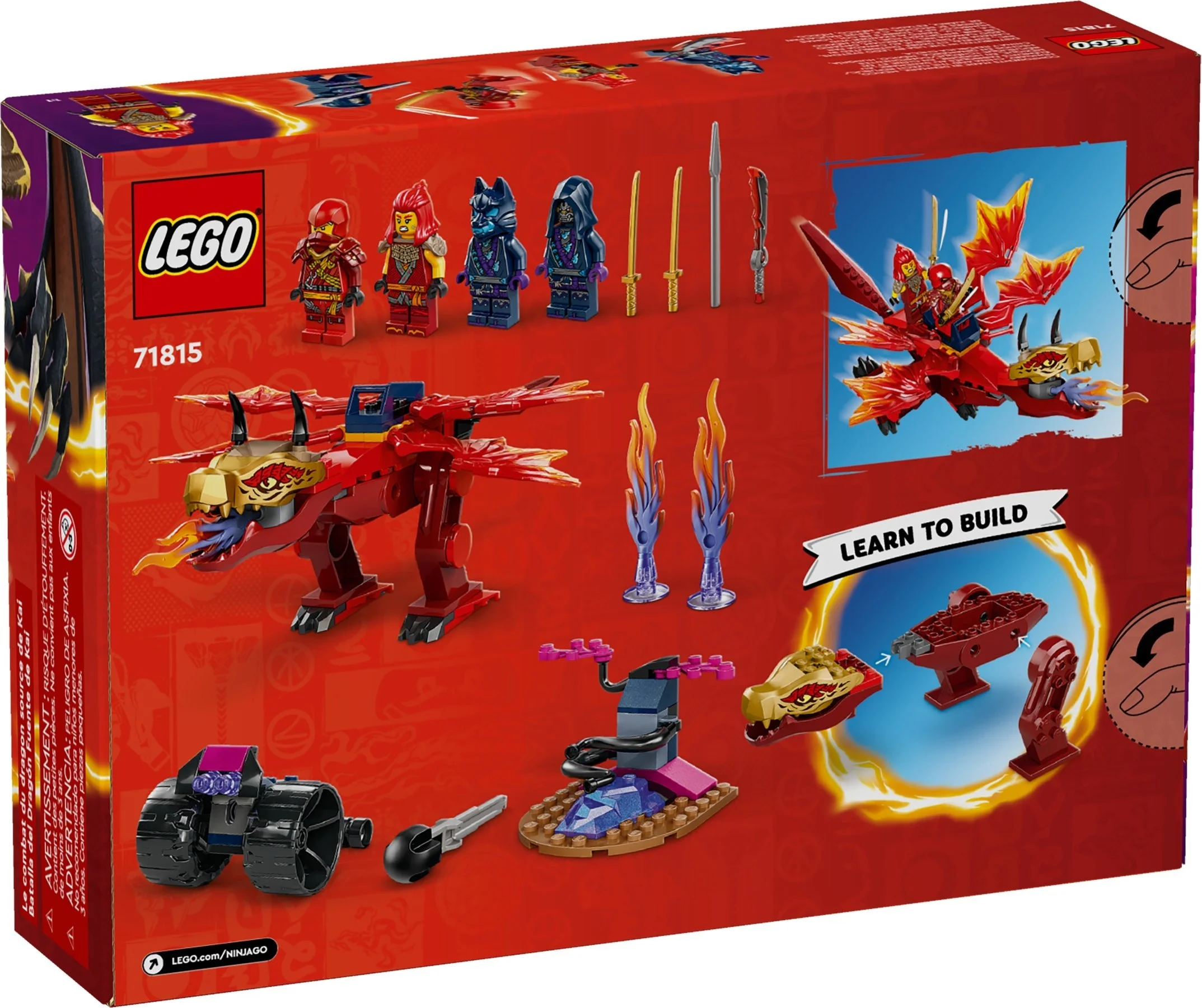 LEGO® 71815 LEGO Ninjago Smocza bitwa Kaia - zdjęcie 3