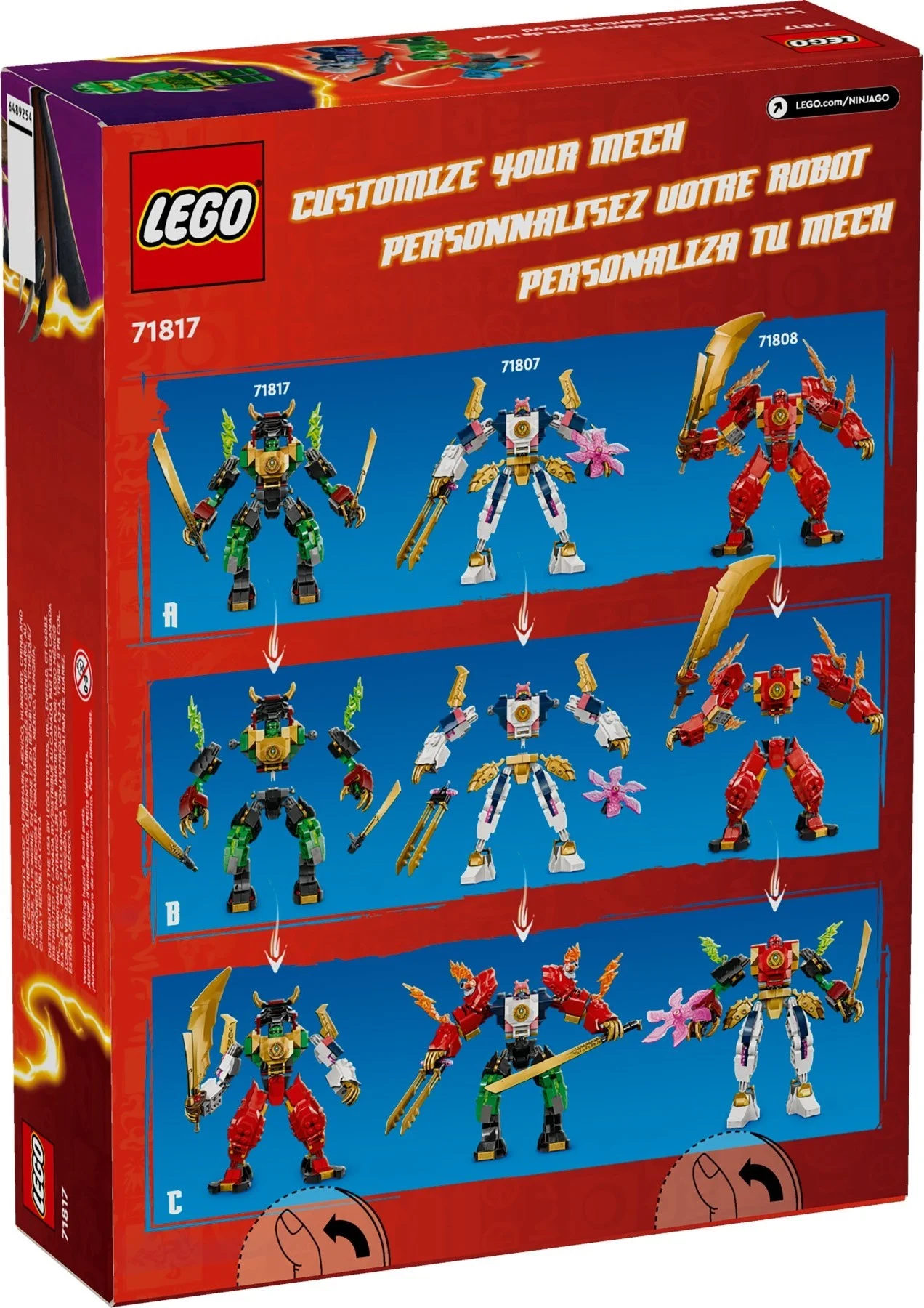 LEGO® 71817 Smok Zielony Lioyda Ninja Go Klocki Loyda Zestaw Leśny - zdjęcie 3