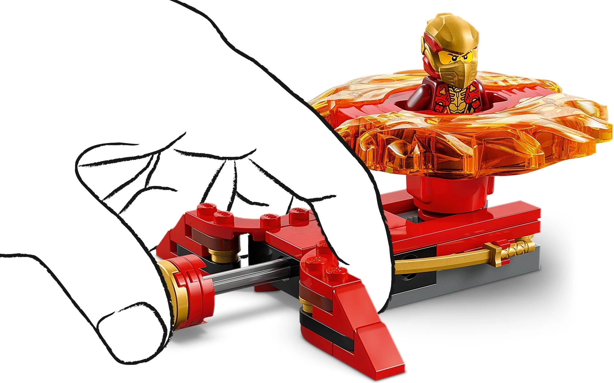 LEGO® 71823 Smoczy spinner Spinjitzu Kaia - zdjęcie 8