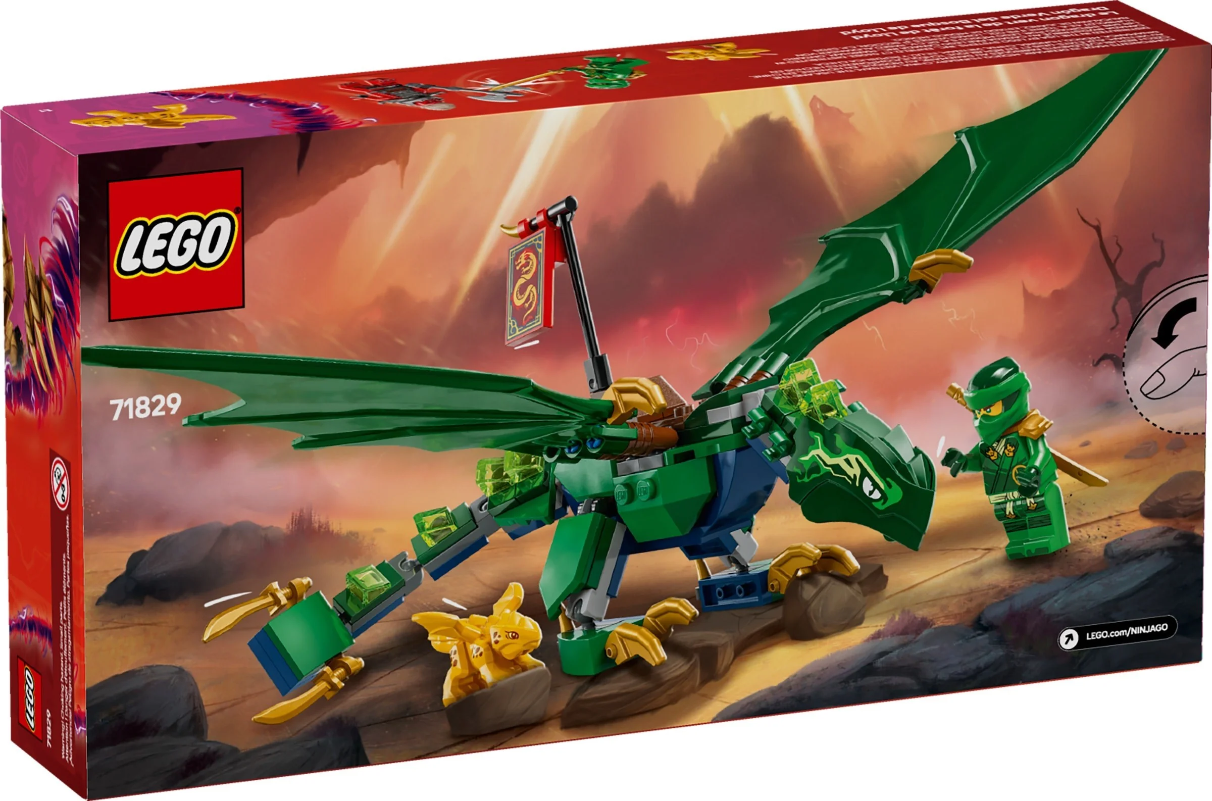 LEGO® 71829 Zielony leśny smok Lloyda - zdjęcie 2