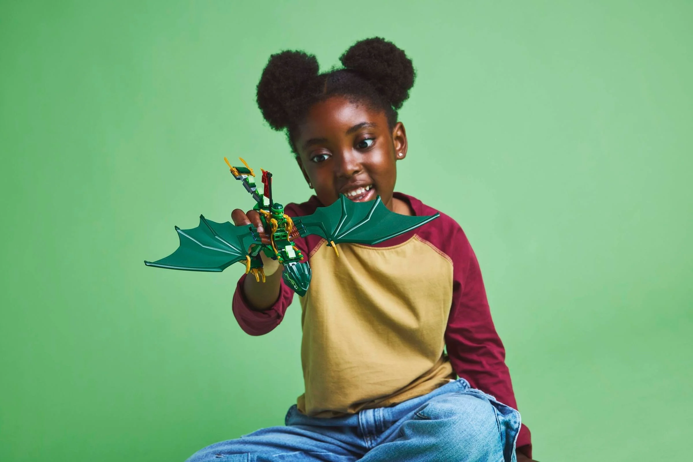 LEGO® 71829 Zielony leśny smok Lloyda - zdjęcie 4