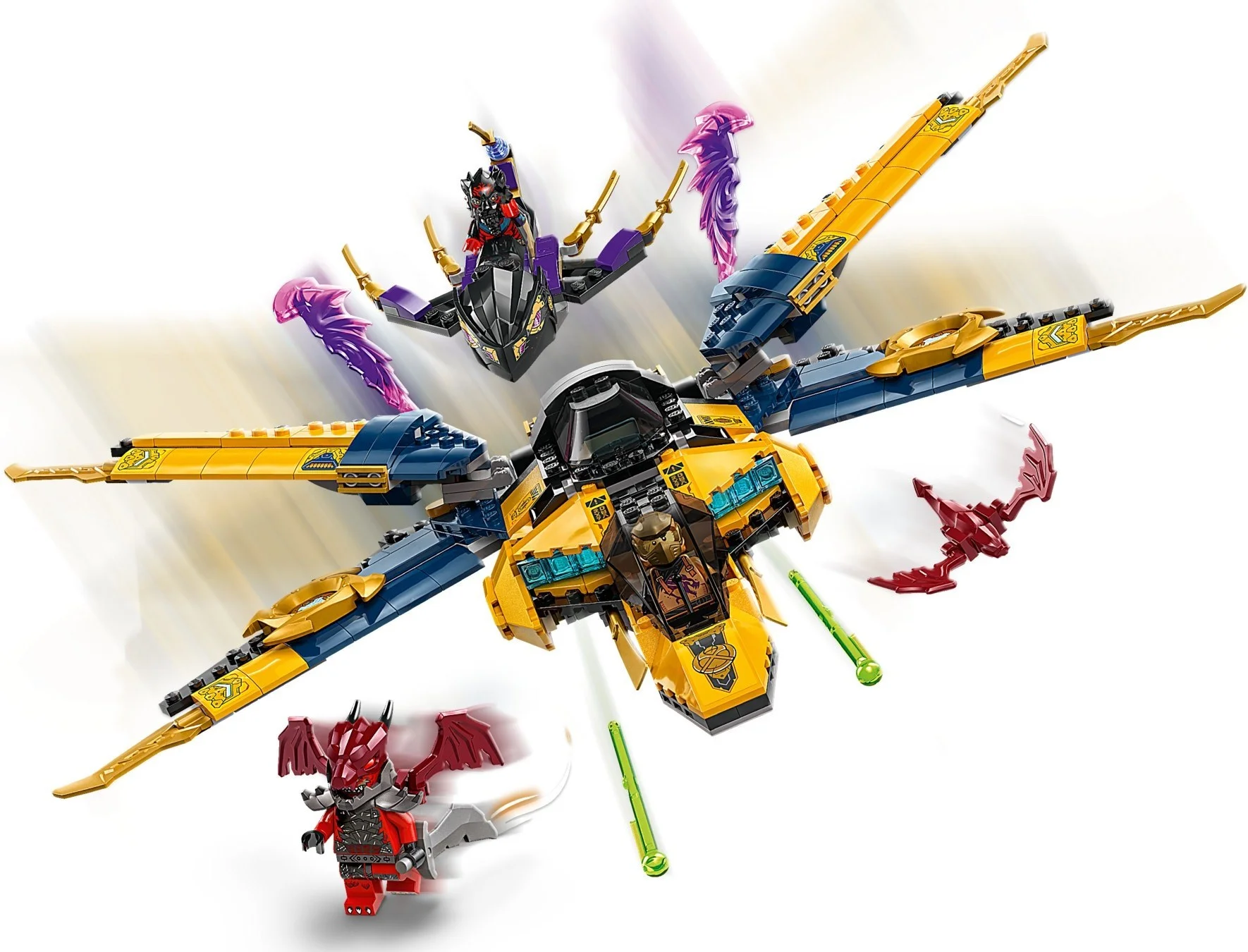LEGO® 71833 Ras i burzowy superodrzutowiec Arina - zdjęcie 9