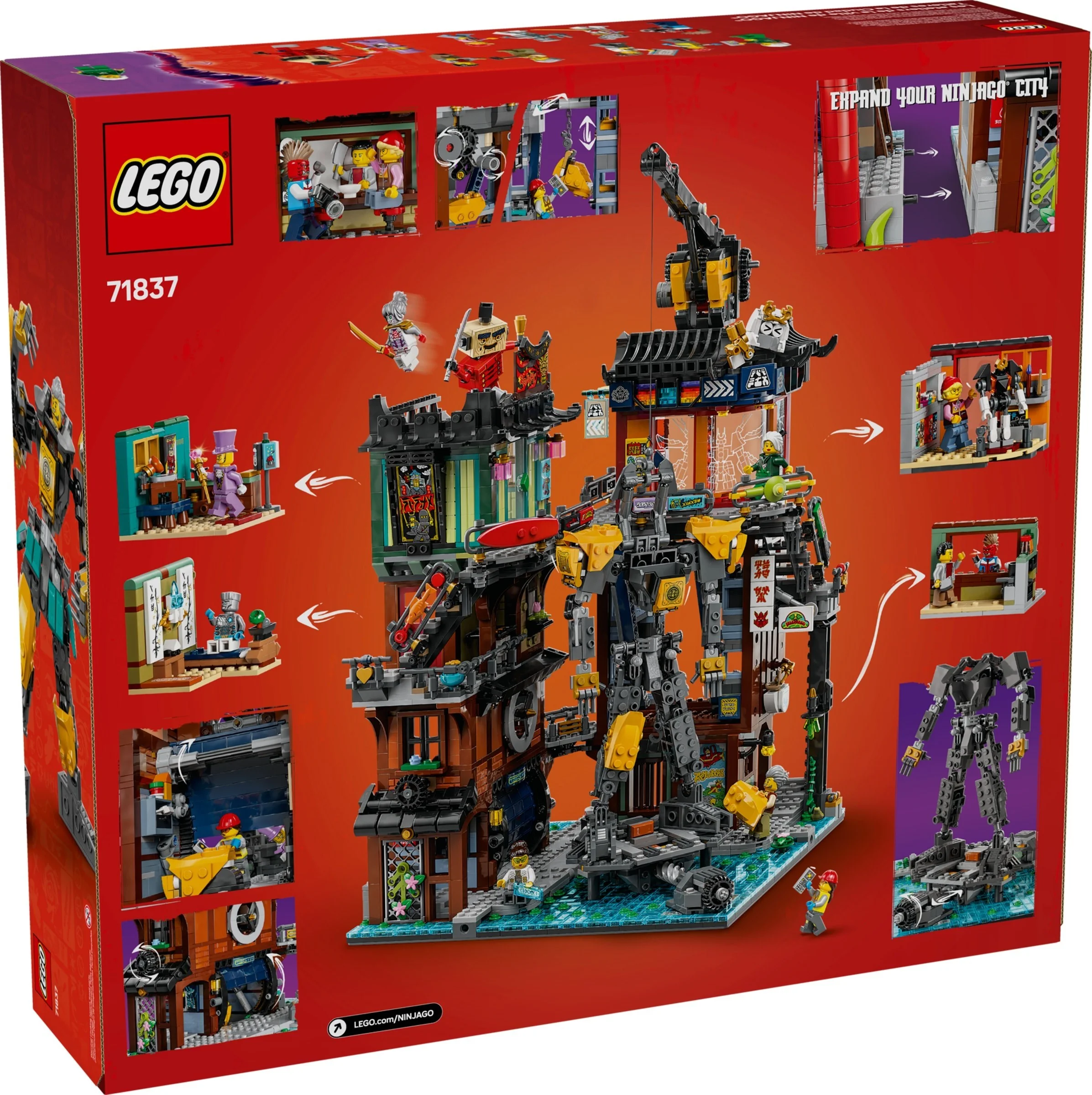 LEGO® 71837 Warsztaty w mieście NINJAGO® - zdjęcie 2