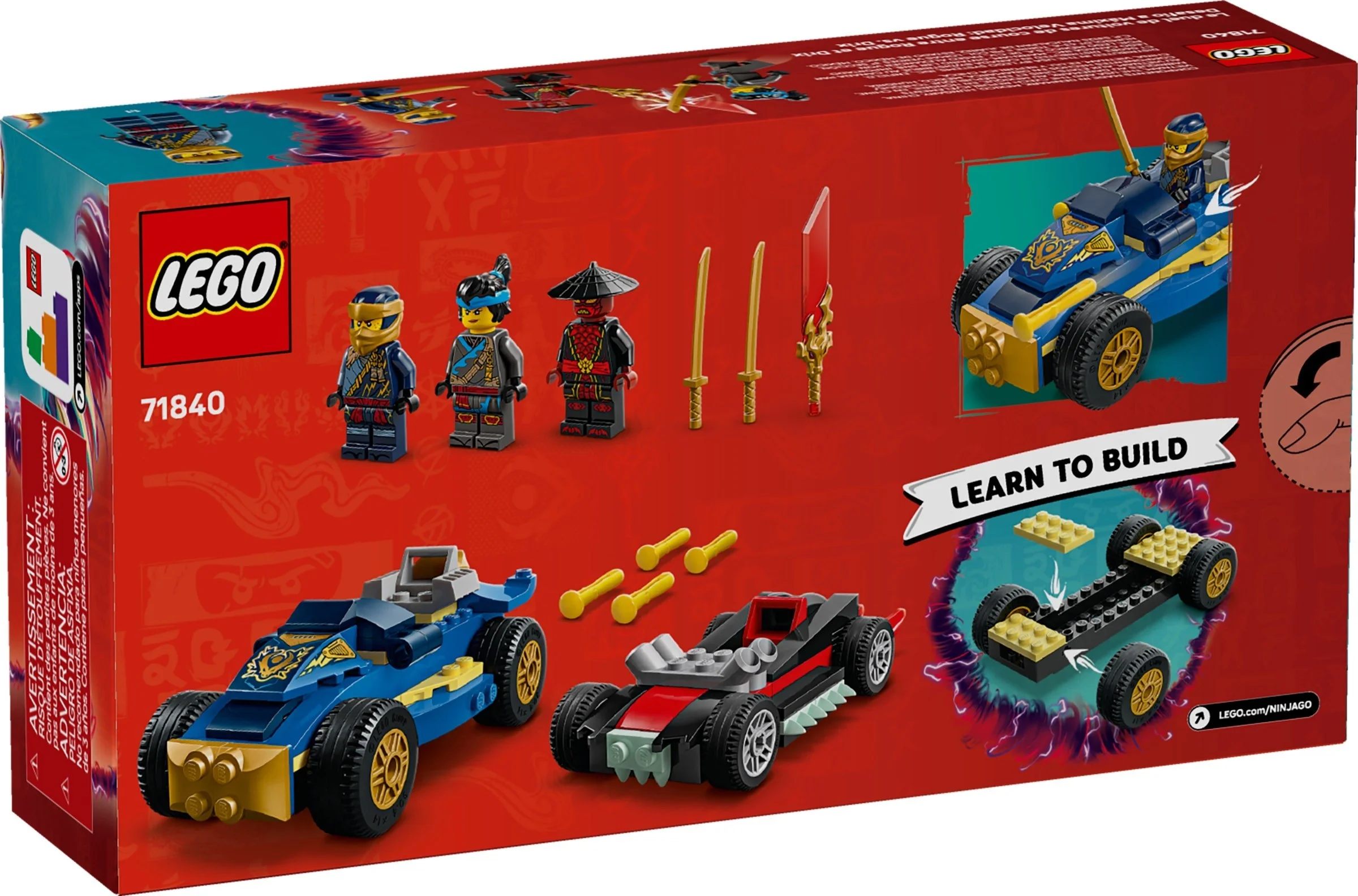 LEGO® 71840 Pojedynek wyścigowy Rogue kontra Drix - zdjęcie 2