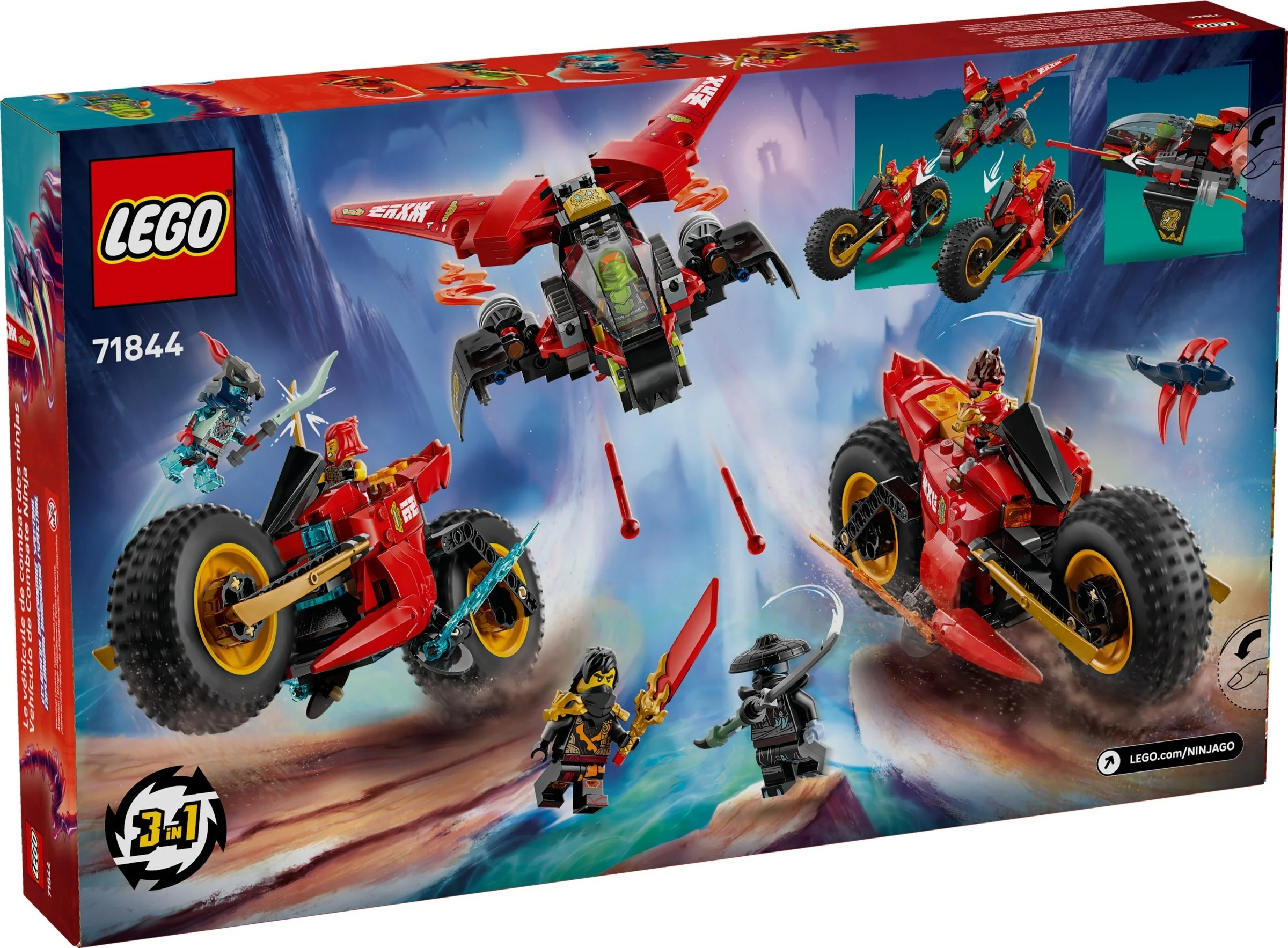LEGO® 71844 Pojazd bojowy ninja - zdjęcie 2