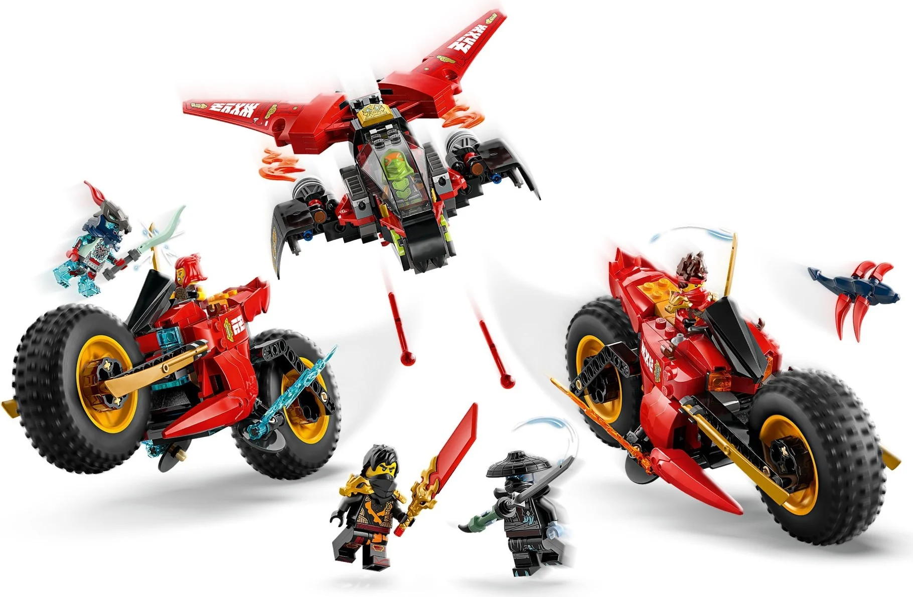 LEGO® 71844 Pojazd bojowy ninja - zdjęcie 9