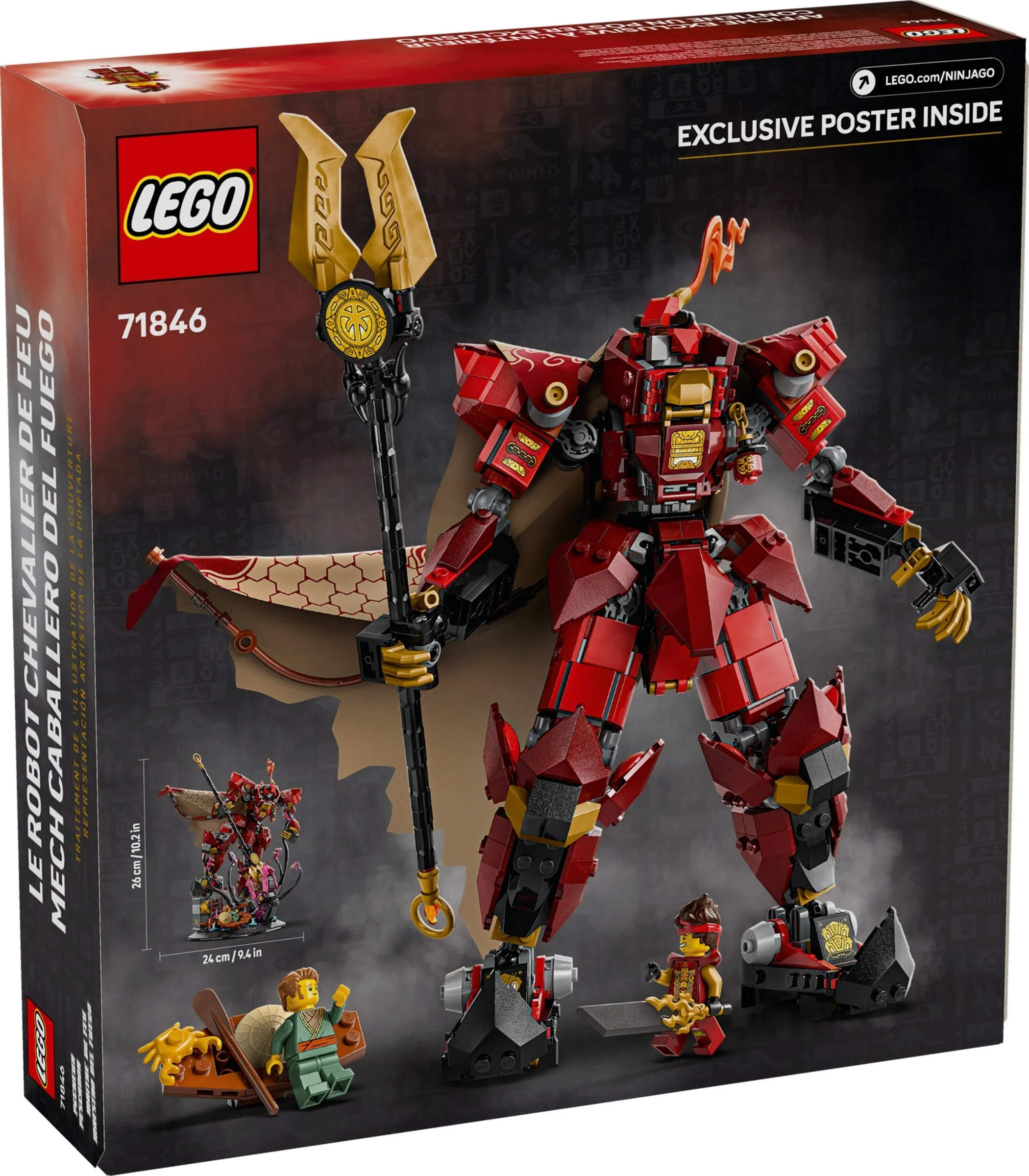 LEGO® 71846 Mech ognistego rycerza - zdjęcie 2