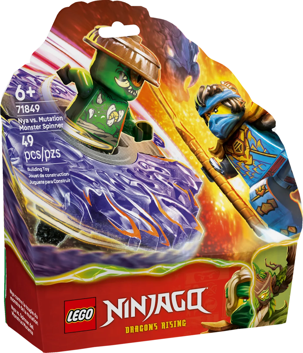LEGO® 71849 LEGO Ninjago Nya kontra zmutowany potwór na spinnerze - zdjęcie 4