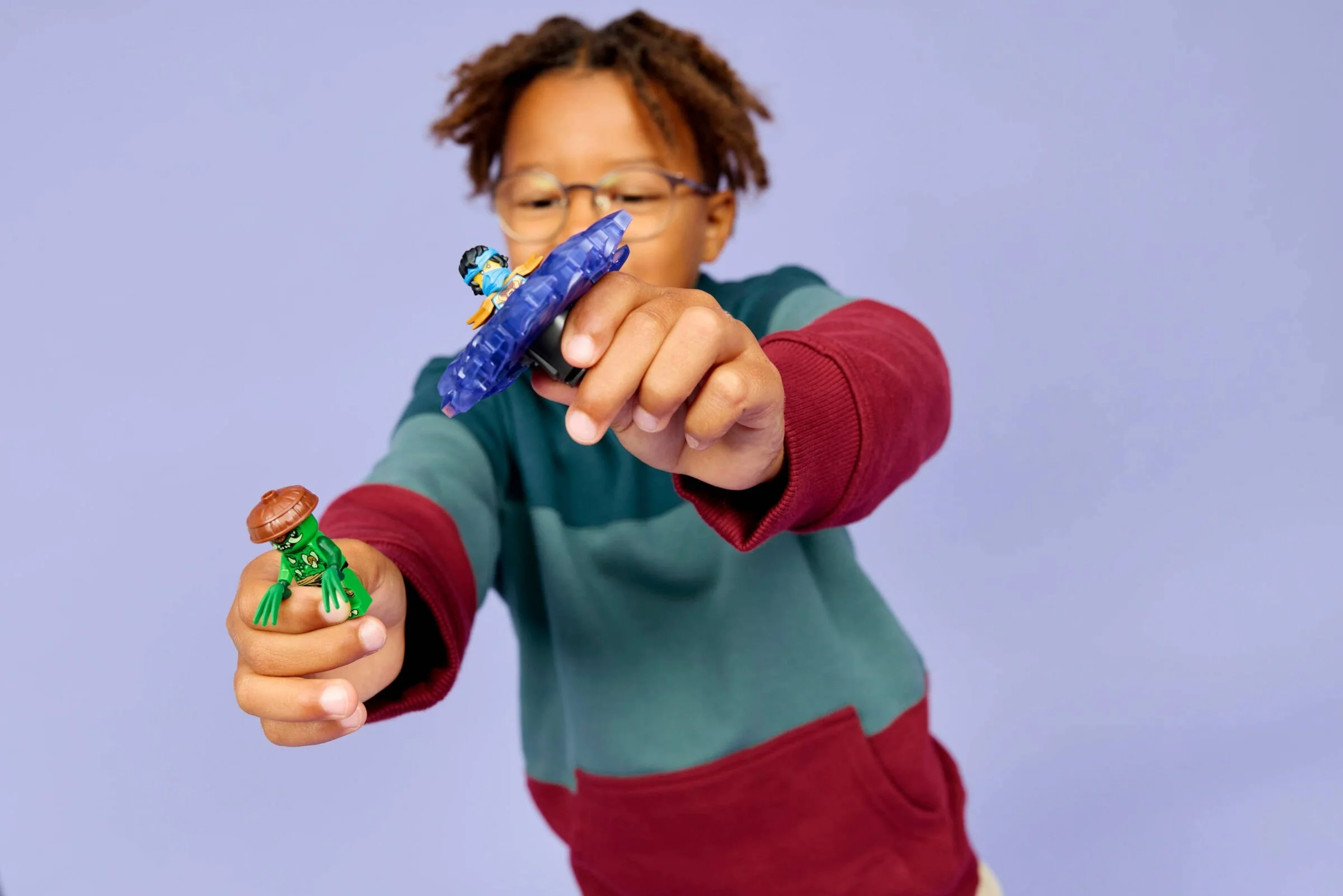 LEGO® 71849 LEGO Ninjago Nya kontra zmutowany potwór na spinnerze - zdjęcie 16