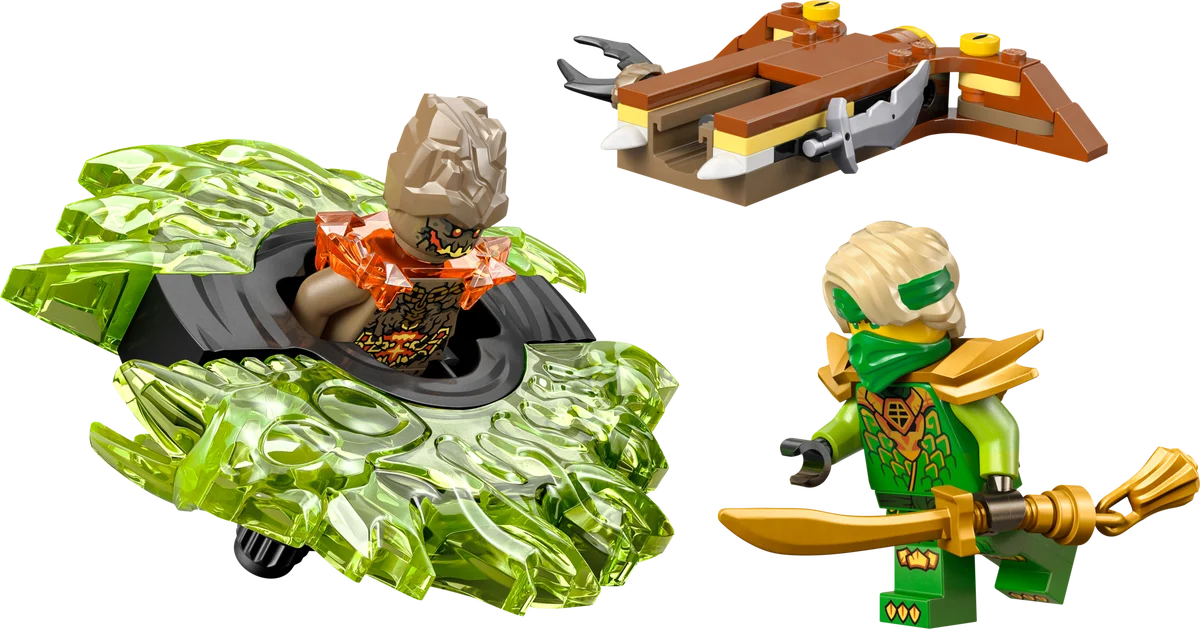 LEGO® 71850 LEGO Ninjago Lloyd kontra ziemny potwór na spinnerze - zdjęcie 9