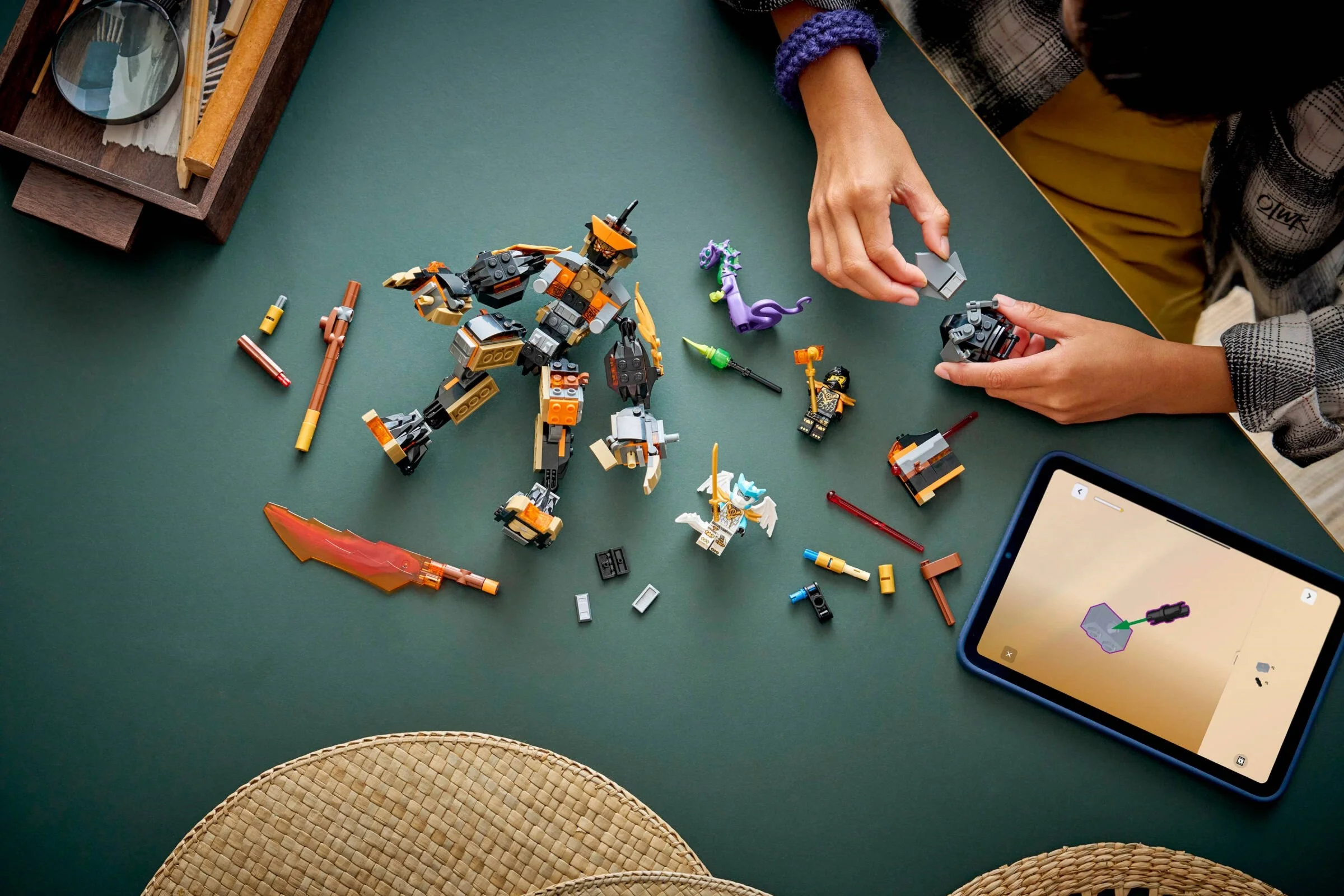 LEGO® 71854 Mech Specjalny Cole’A i Zane w Smoczej Zbroi - zdjęcie 6