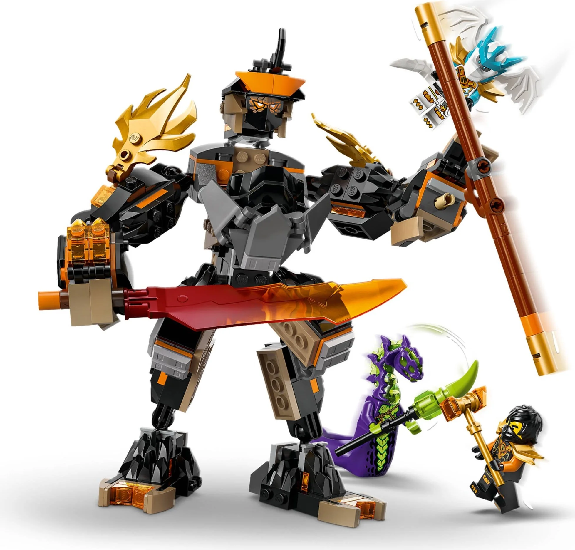 LEGO® 71854 Mech Specjalny Cole’A i Zane w Smoczej Zbroi - zdjęcie 11