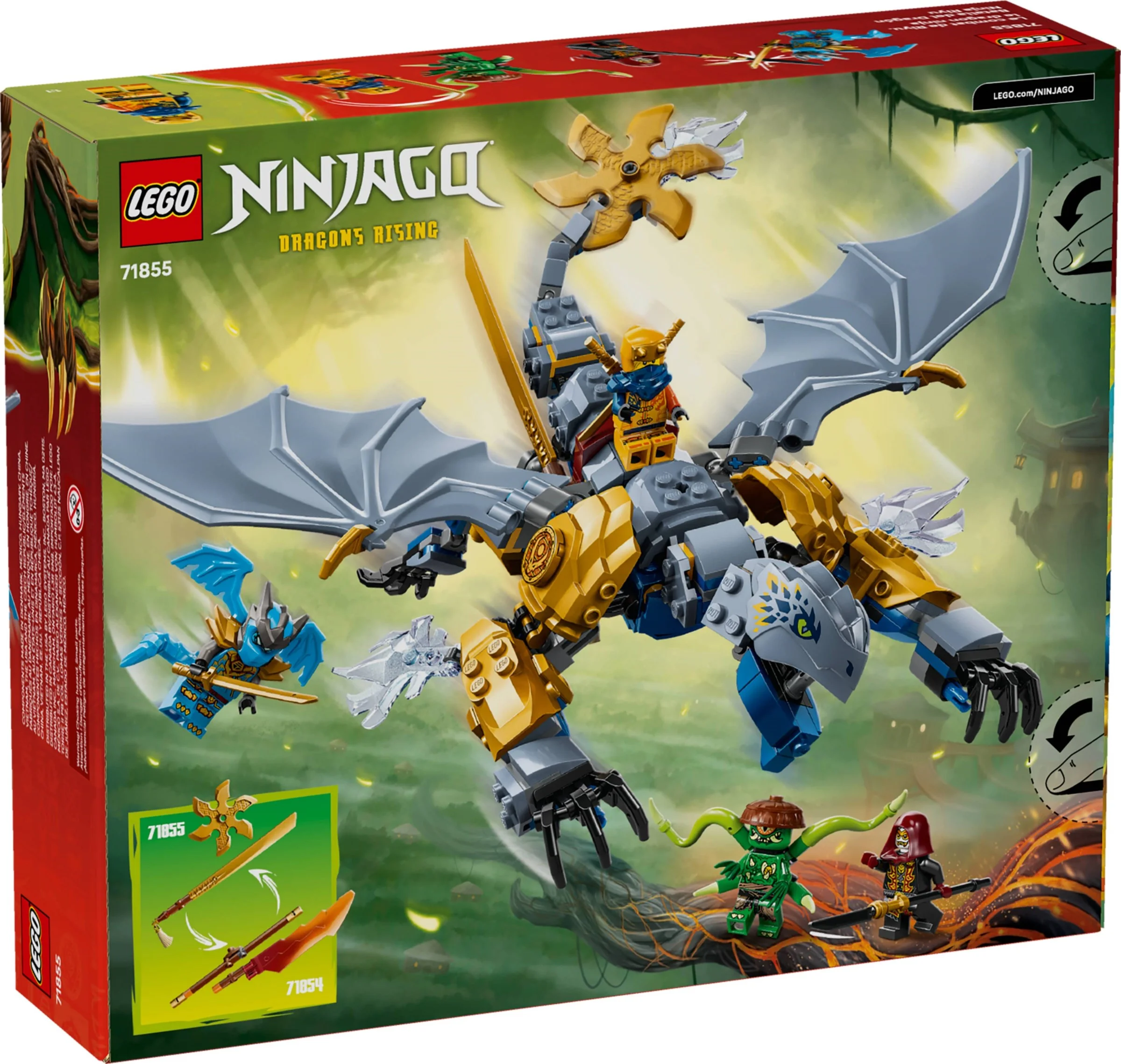 LEGO® 71855 W Stylu Ninja Bitwa Smoka Riyu - zdjęcie 1