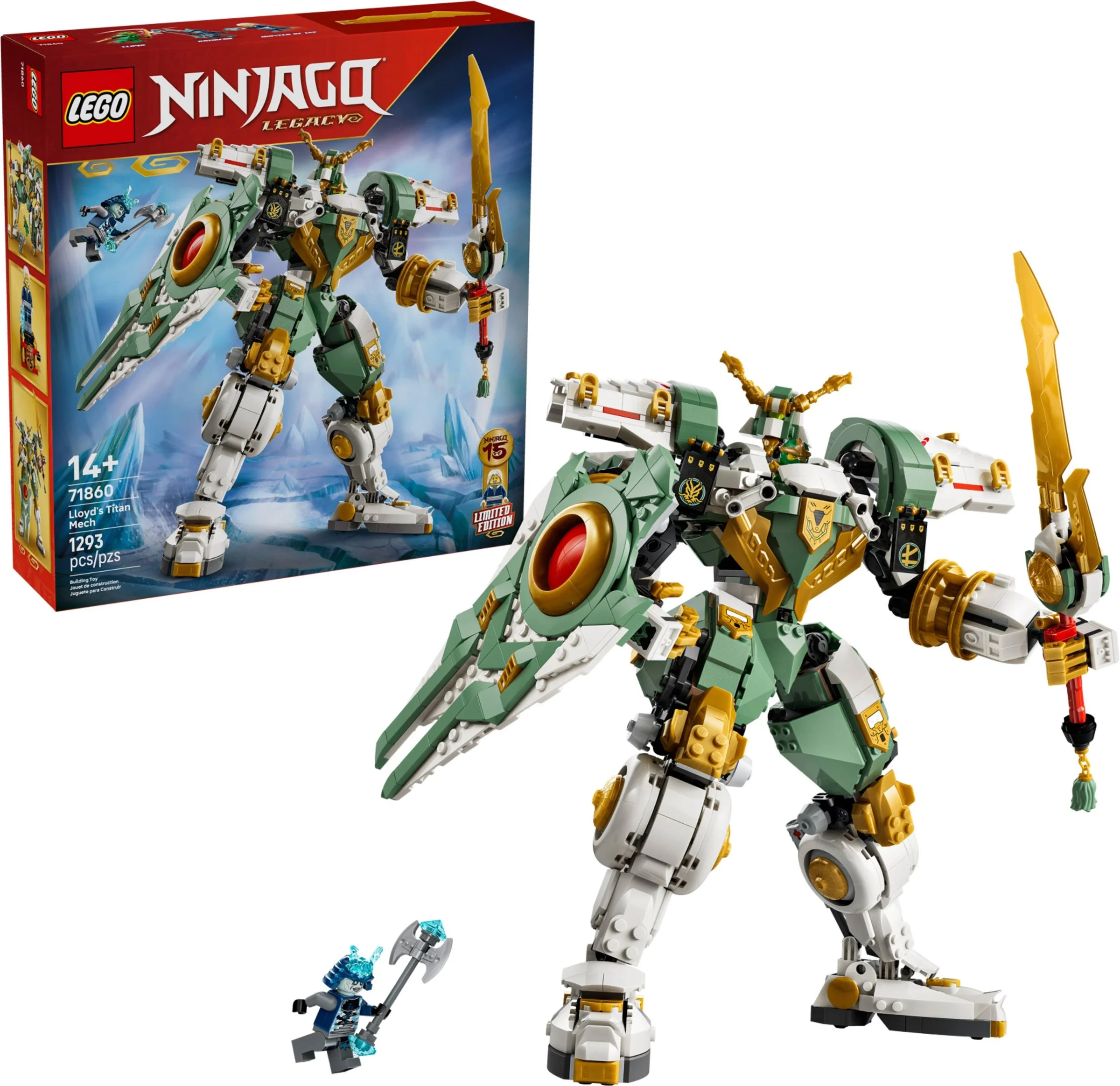 LEGO® 71860 LEGO NINJAGO Tytanowy Mech Lloyda - 15. Rocznica - zdjęcie 10