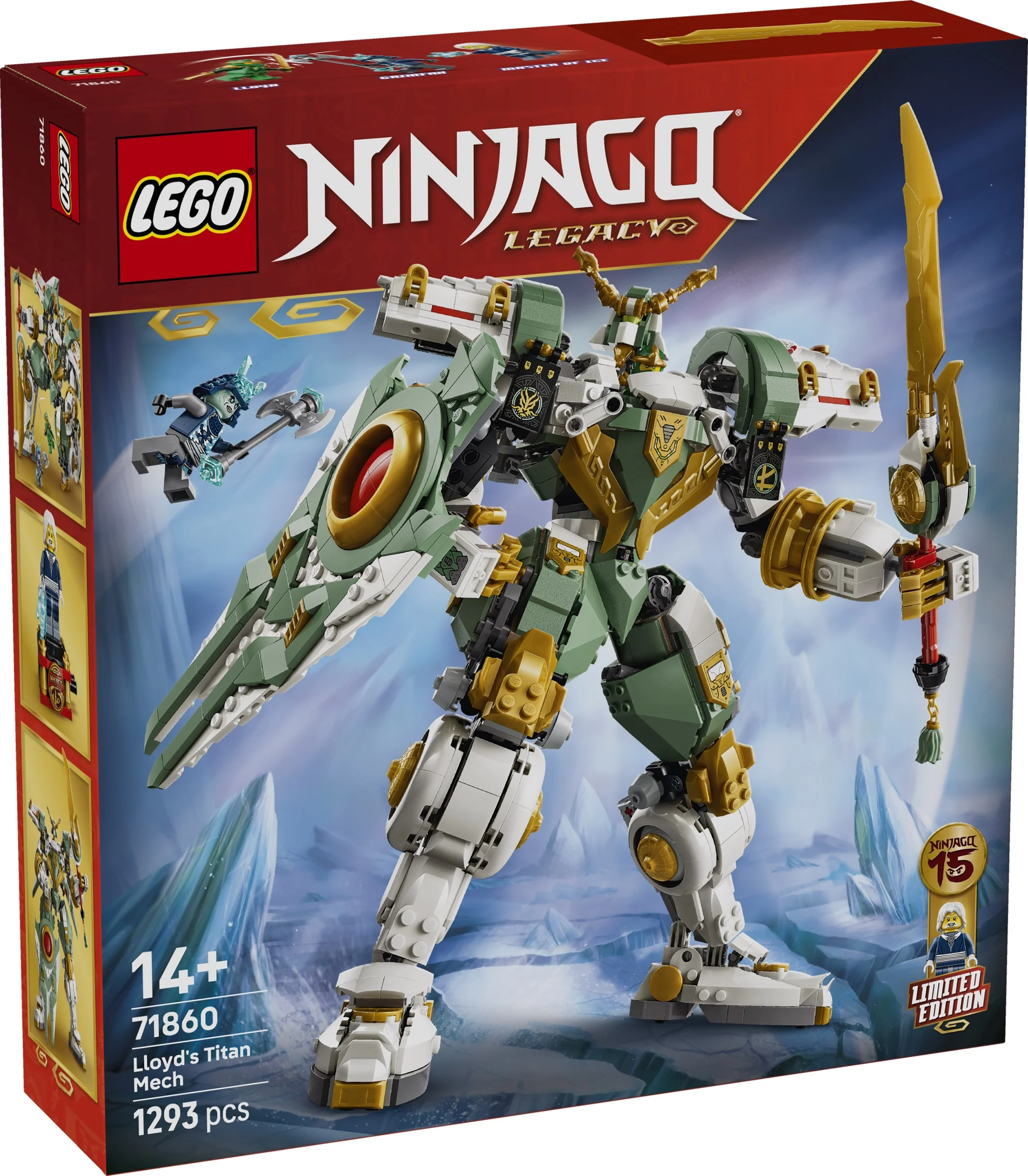 LEGO® 71860 LEGO NINJAGO Tytanowy Mech Lloyda - 15. Rocznica - zdjęcie 15