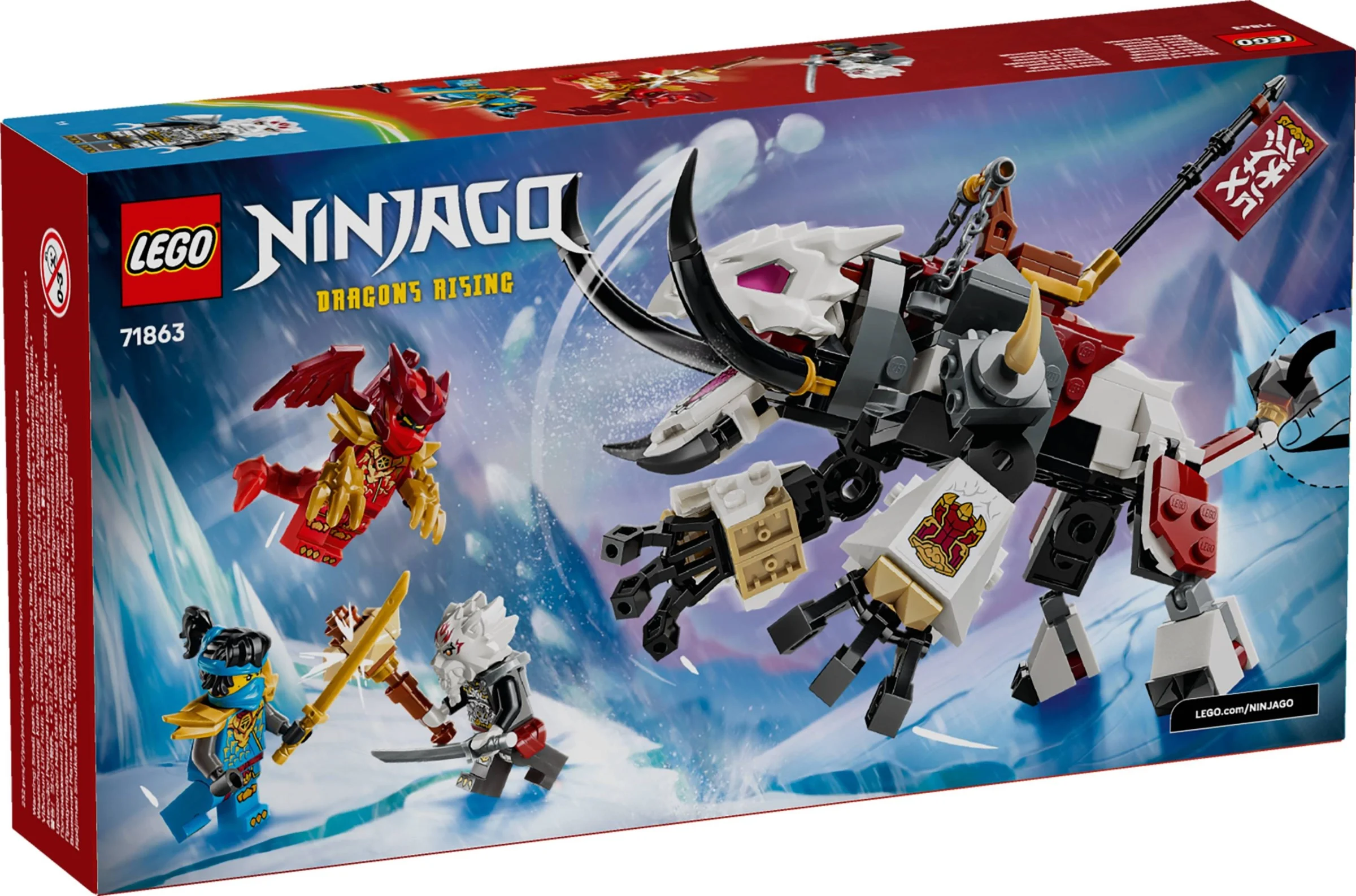 LEGO® 71863 Zilvar i smocza bestia Grimtak - zdjęcie 1