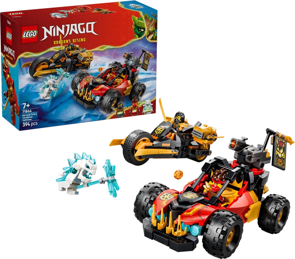 LEGO® 71864 Wielofunkcyjne pojazdy Kaia i Cole'a - zdjęcie 4