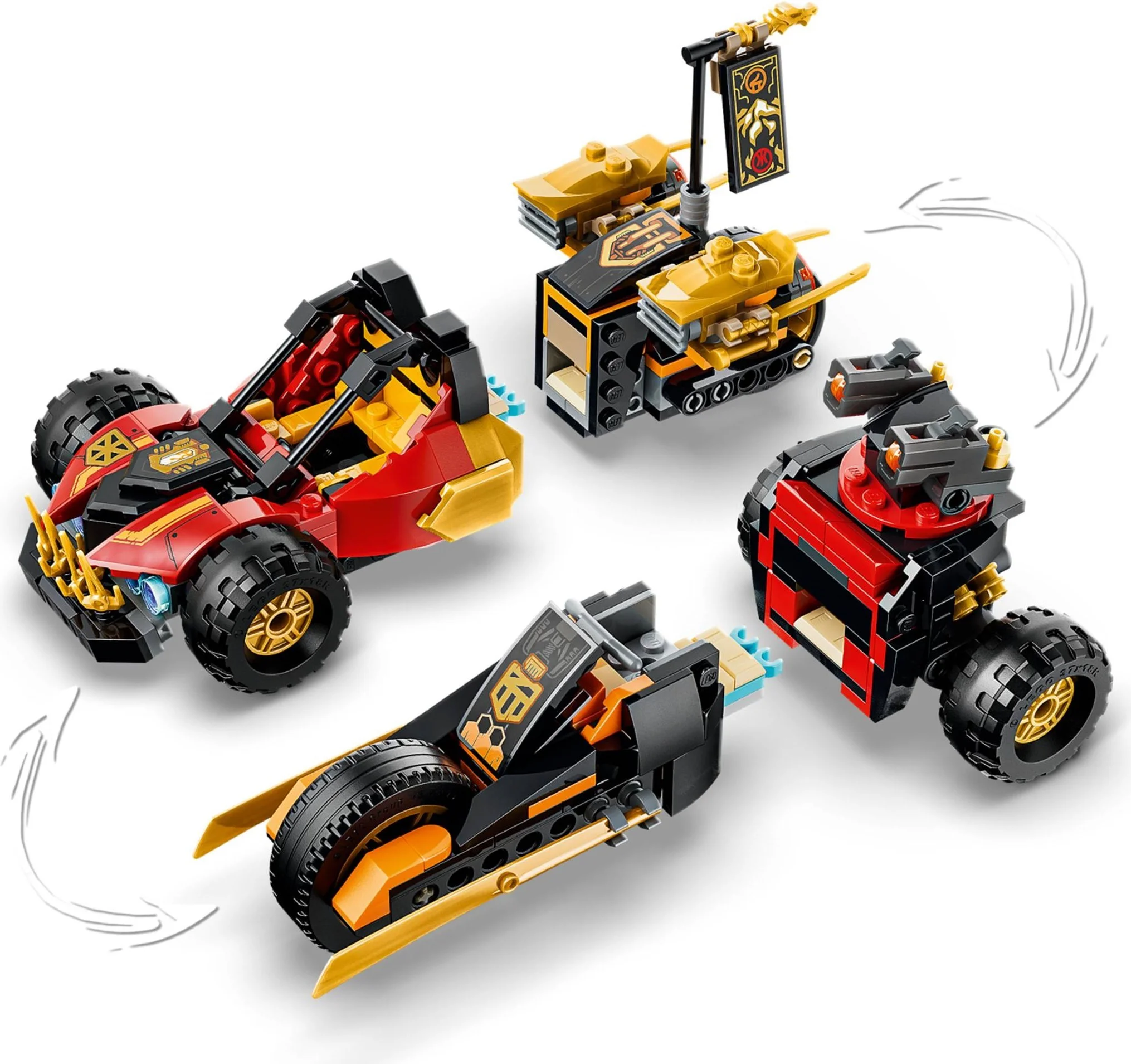LEGO® 71864 Wielofunkcyjne pojazdy Kaia i Cole'a - zdjęcie 10
