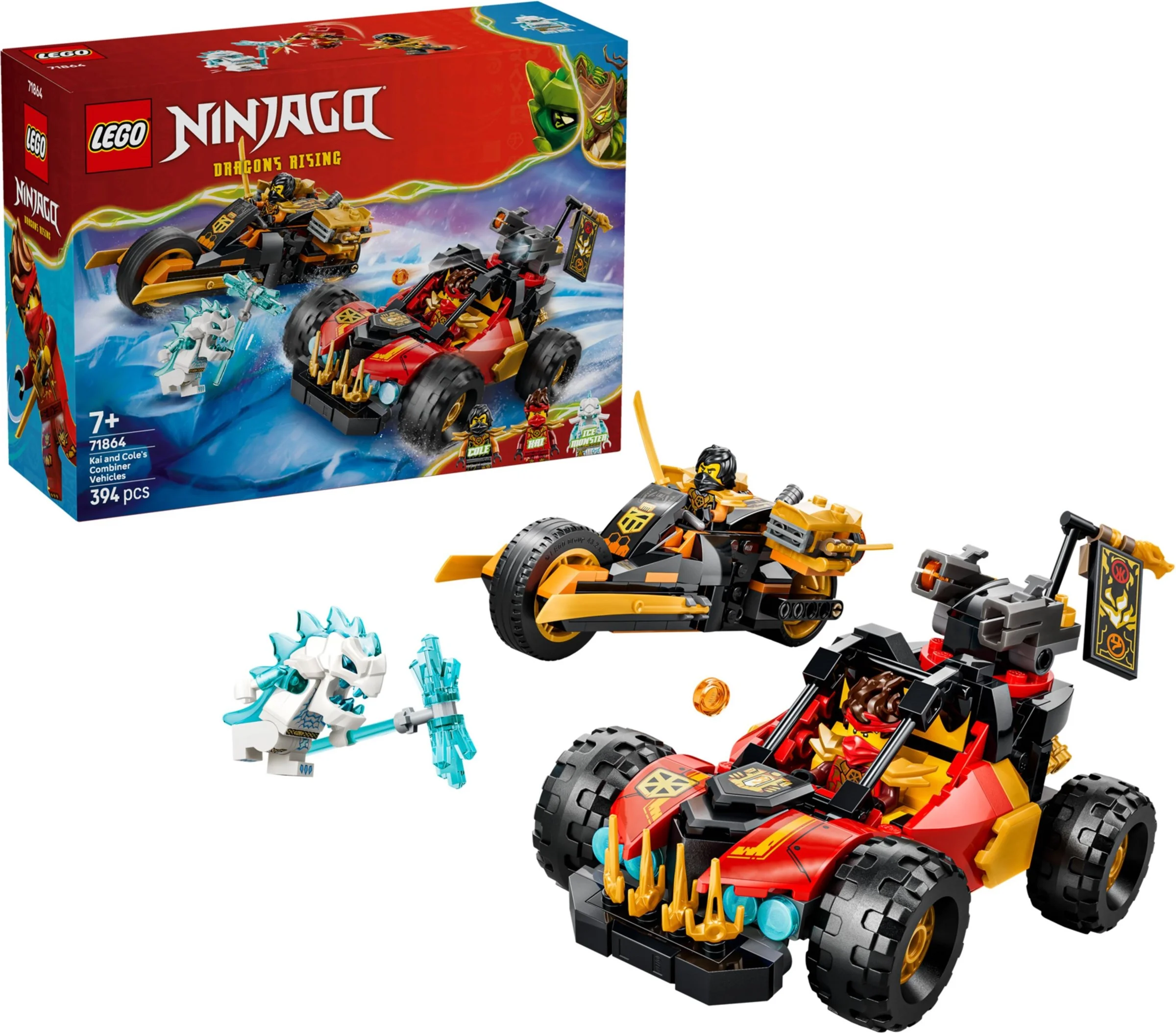 LEGO® 71864 Wielofunkcyjne pojazdy Kaia i Cole'a - zdjęcie 2