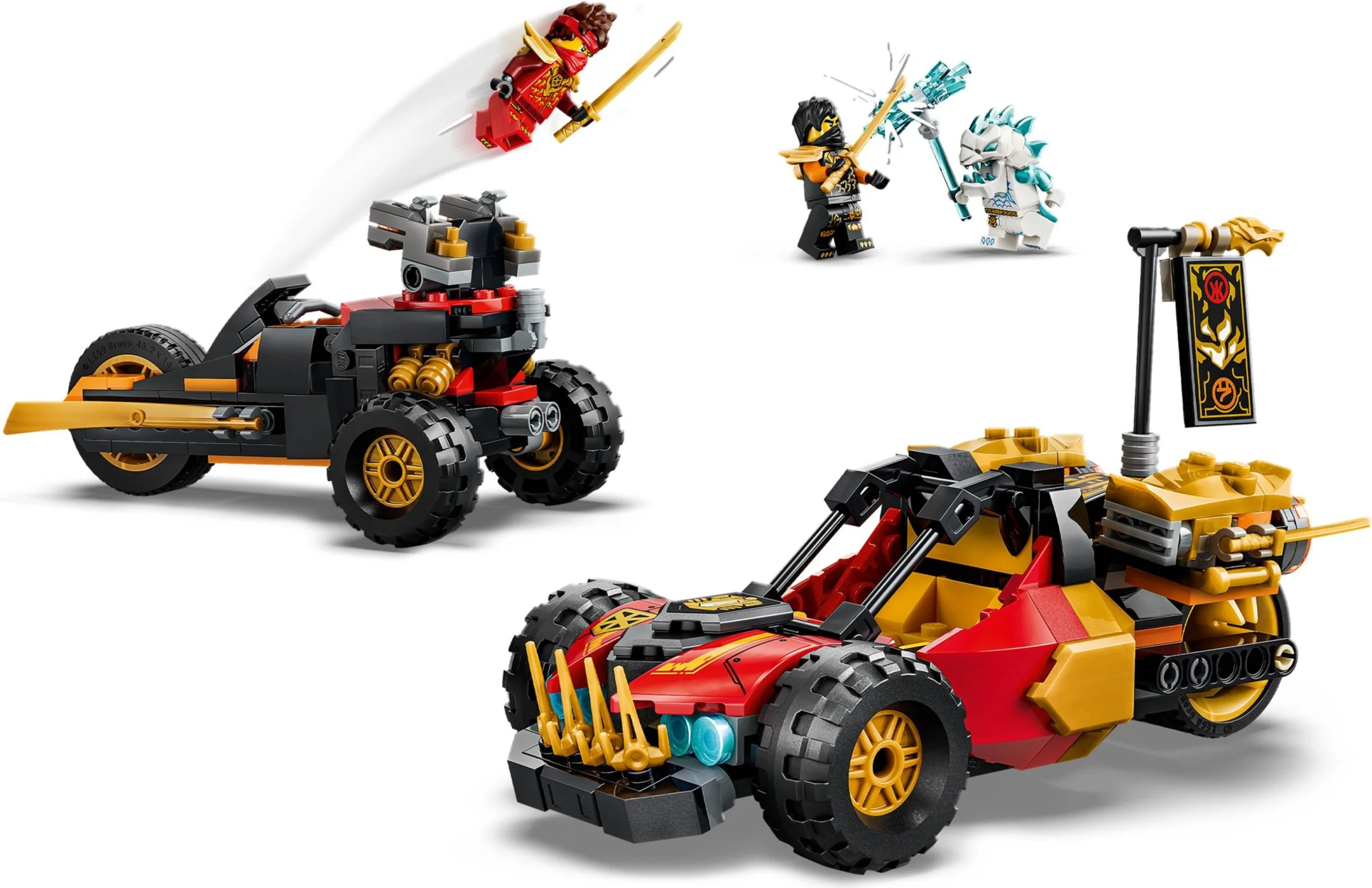 LEGO® 71864 Wielofunkcyjne pojazdy Kaia i Cole'a - zdjęcie 9