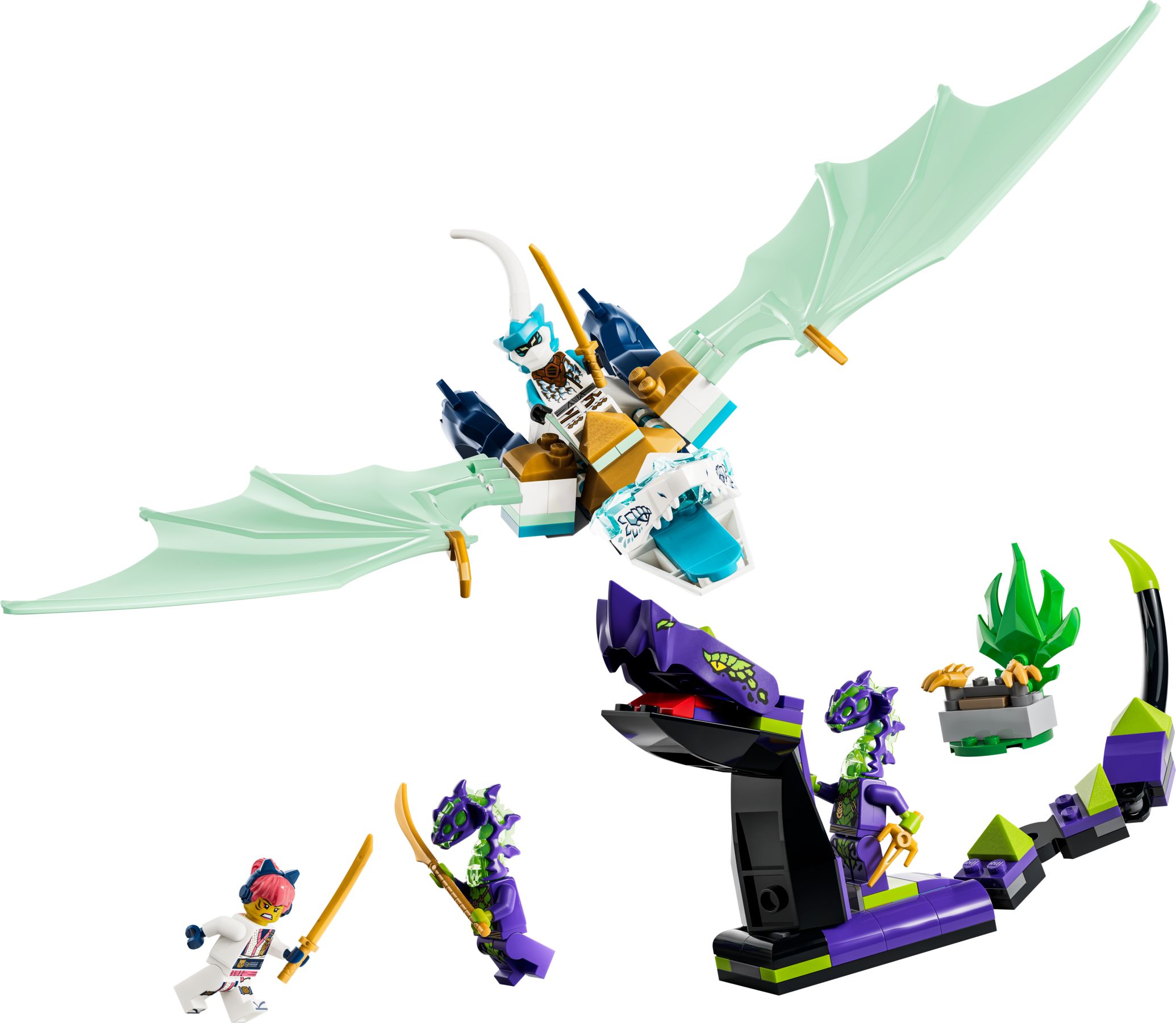 LEGO® 71865 Bitwa lodowego smoka Zane'a - zdjęcie 1