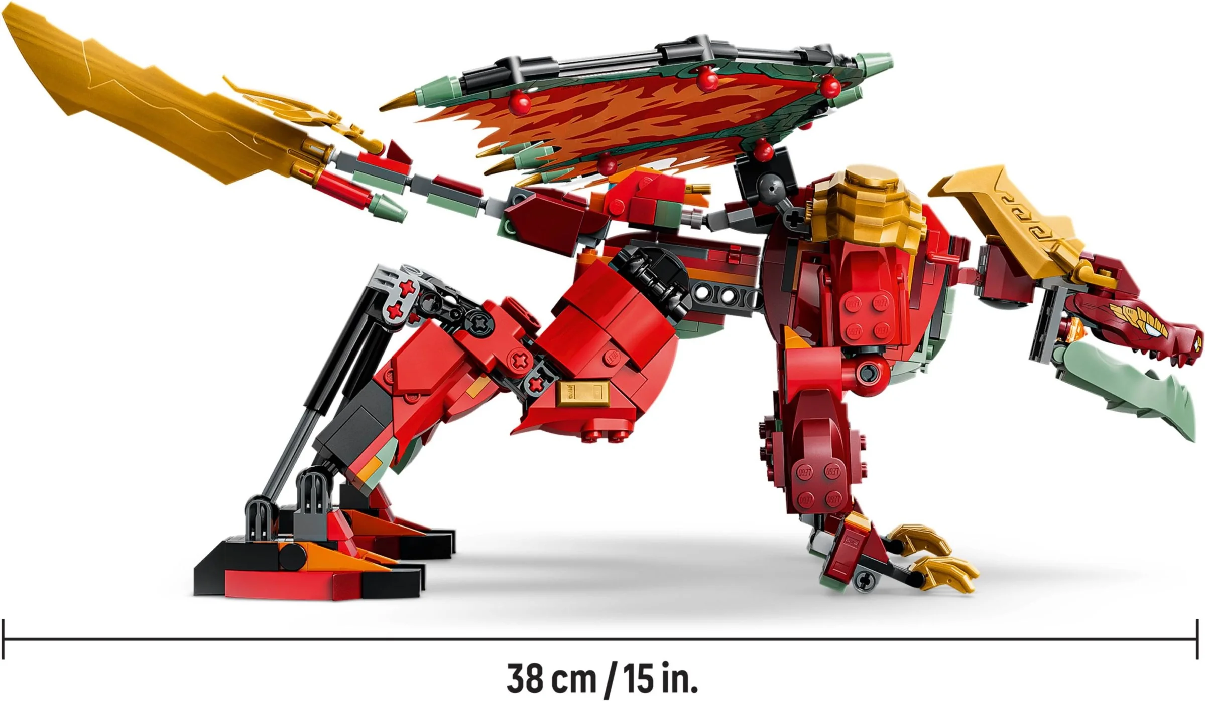 LEGO® 71868 Transformujący smoczy mech Wyldfyre - zdjęcie 11