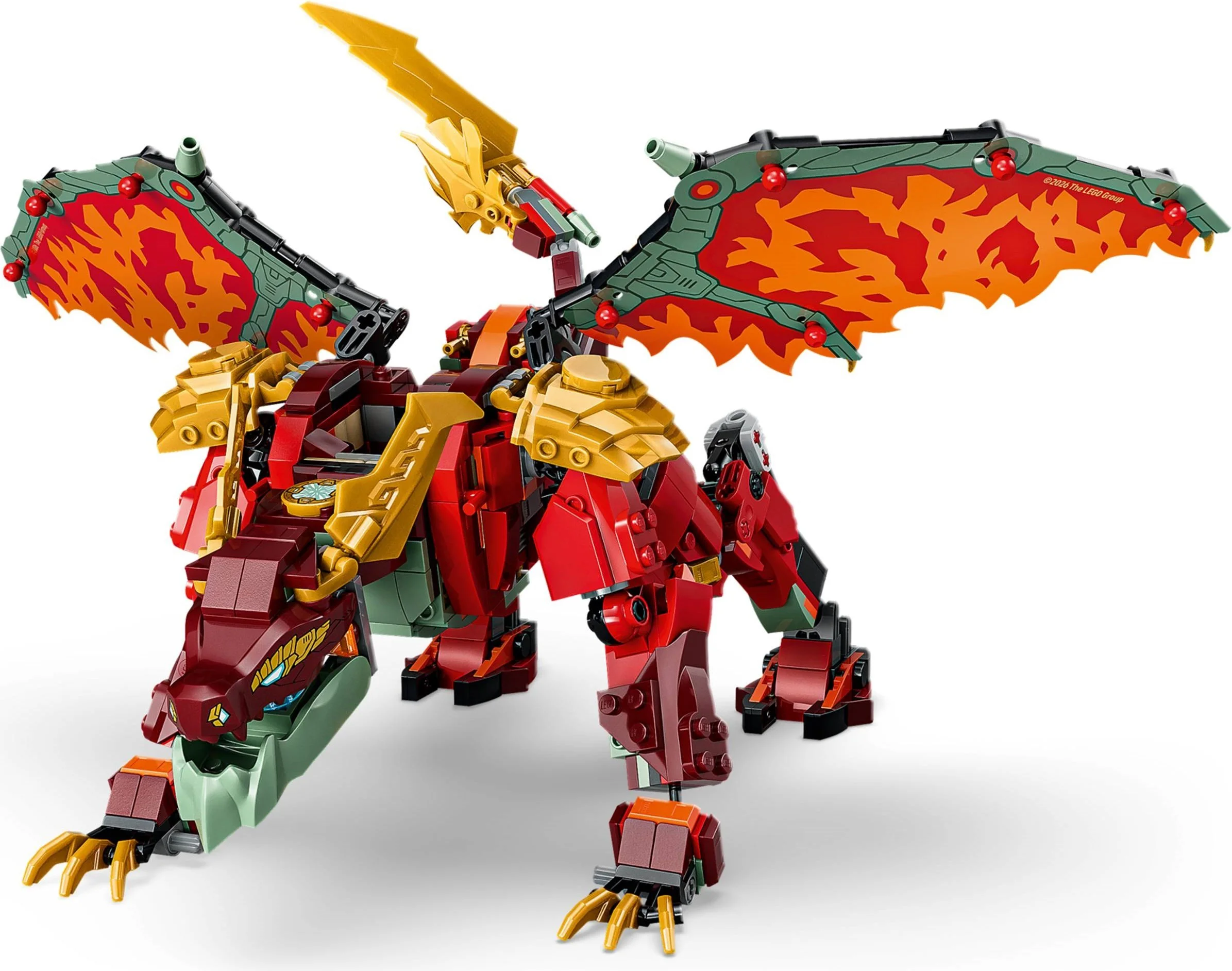 LEGO® 71868 Transformujący smoczy mech Wyldfyre - zdjęcie 12