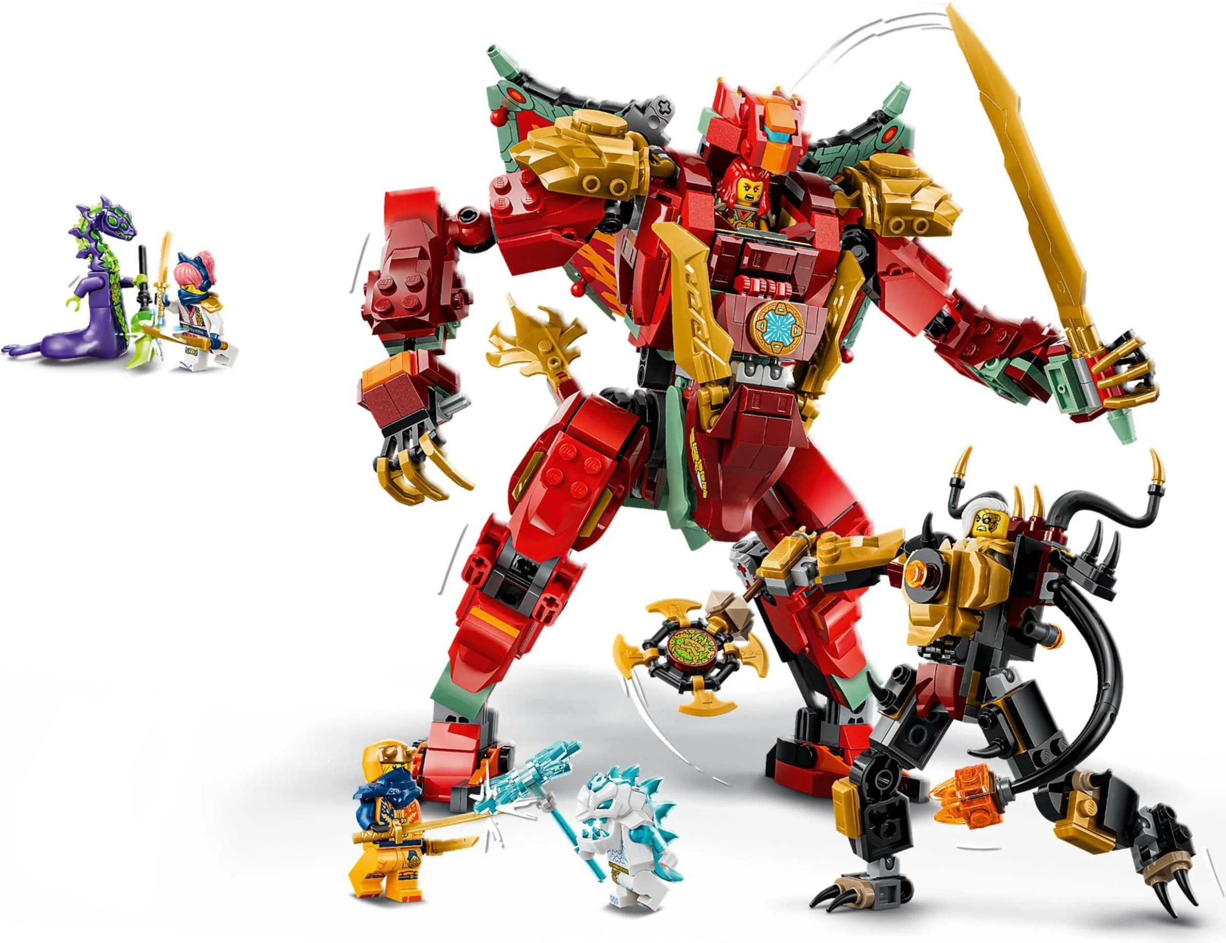 LEGO® 71868 Transformujący smoczy mech Wyldfyre - zdjęcie 9