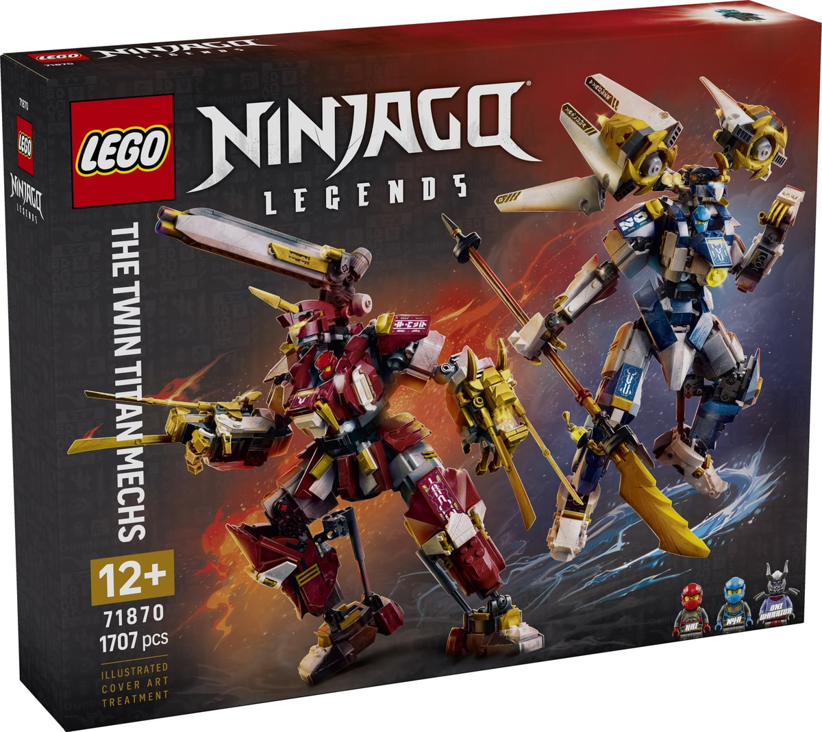 LEGO® 71870 Bliźniacze tytanowe mechy - zdjęcie 2