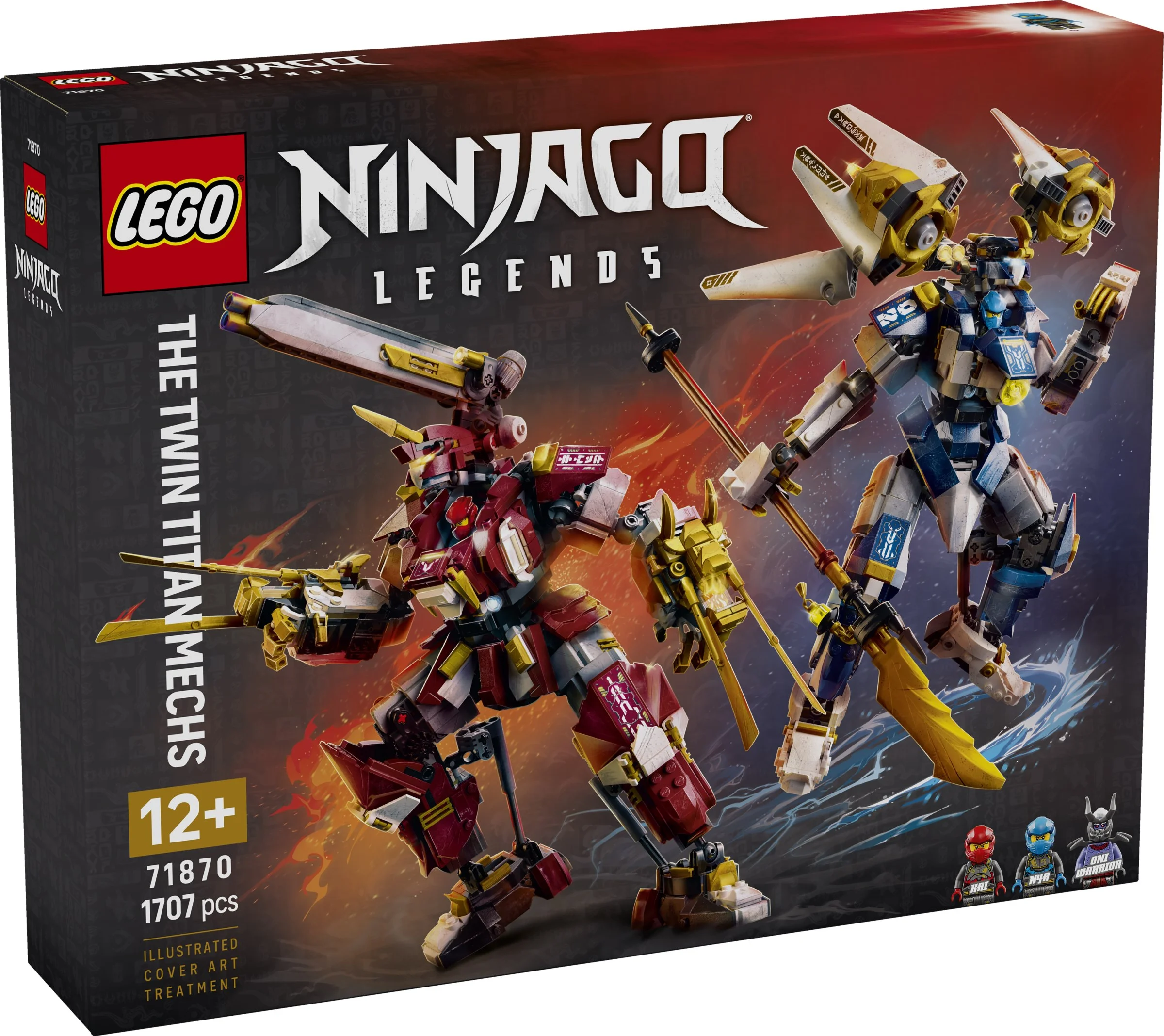 LEGO® 71870 Bliźniacze tytanowe mechy - zdjęcie 1