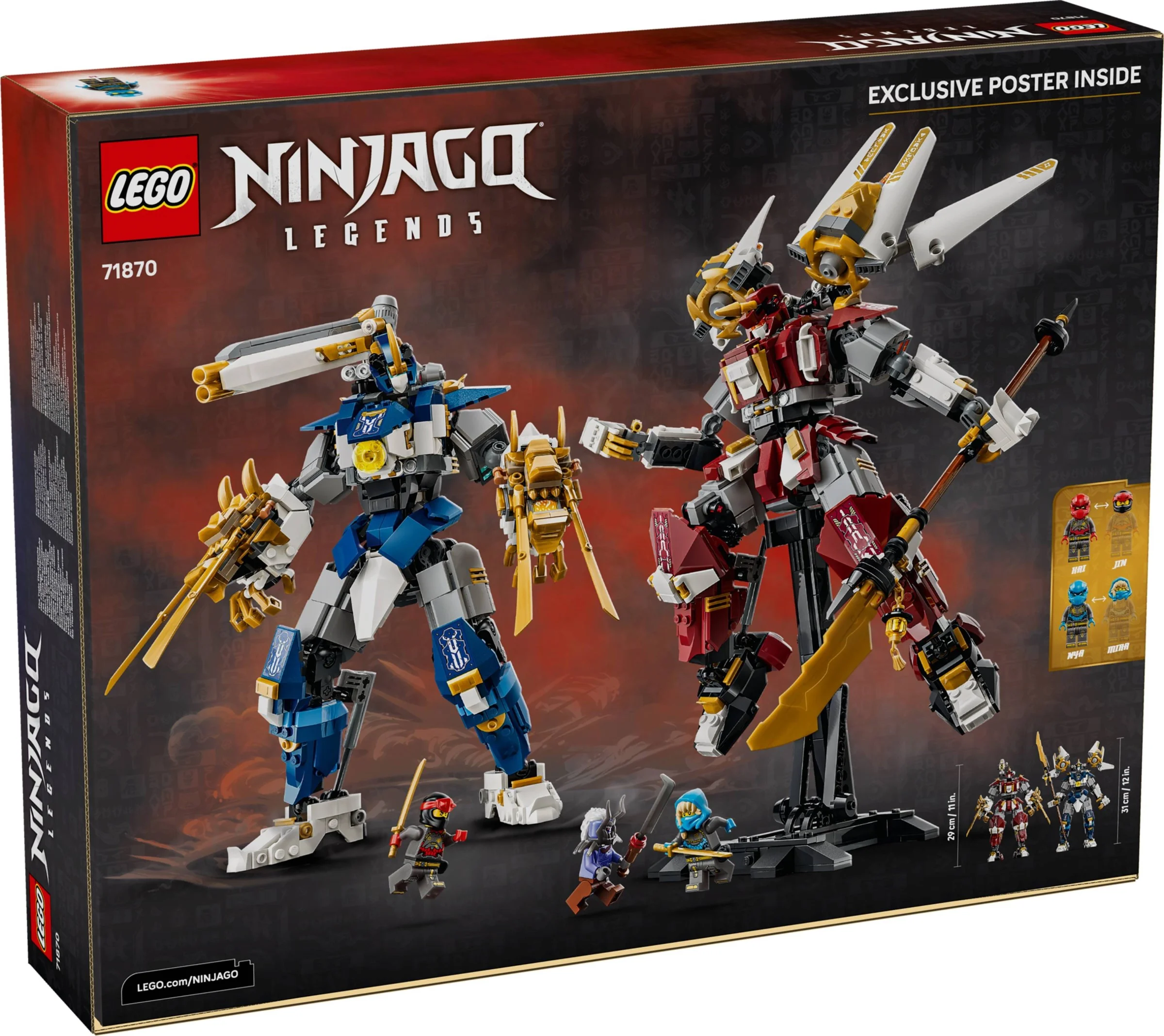 LEGO® 71870 Bliźniacze tytanowe mechy - zdjęcie 2