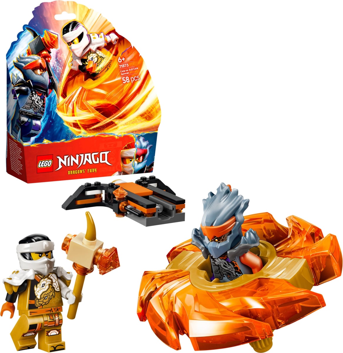 LEGO® 71873 Cole kontra Zły Cole ze spinnerem - zdjęcie 7