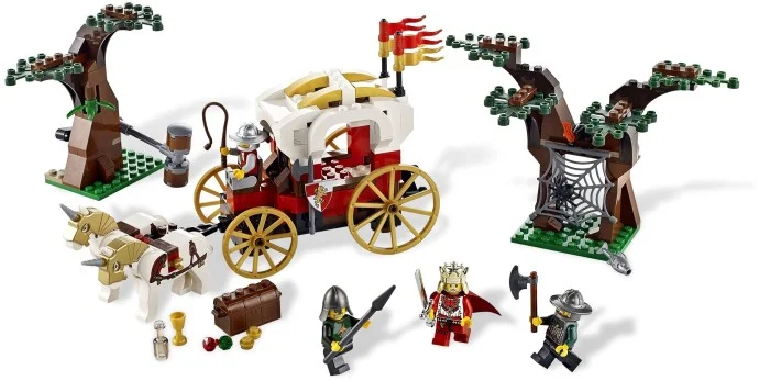LEGO® 7188 Zasadzka na królewską karetę Nowe