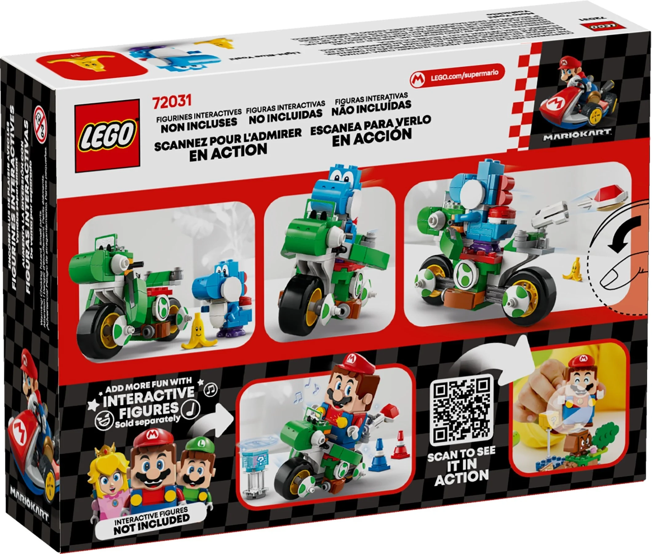 LEGO® 72031 Mario Mario Kart Rower Yoshiego - zdjęcie 3