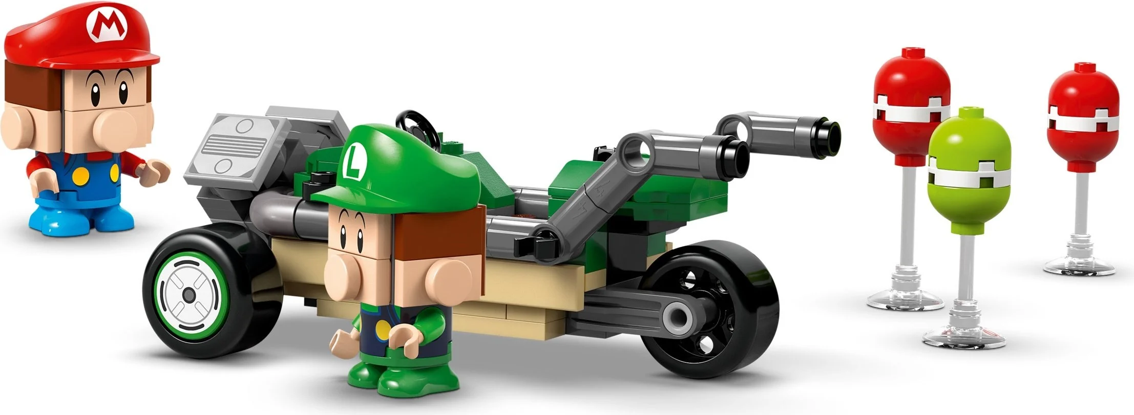 LEGO® 72034 LEGO Super Mario Mario kart – baby Mario kontra baby Luigi - zdjęcie 3