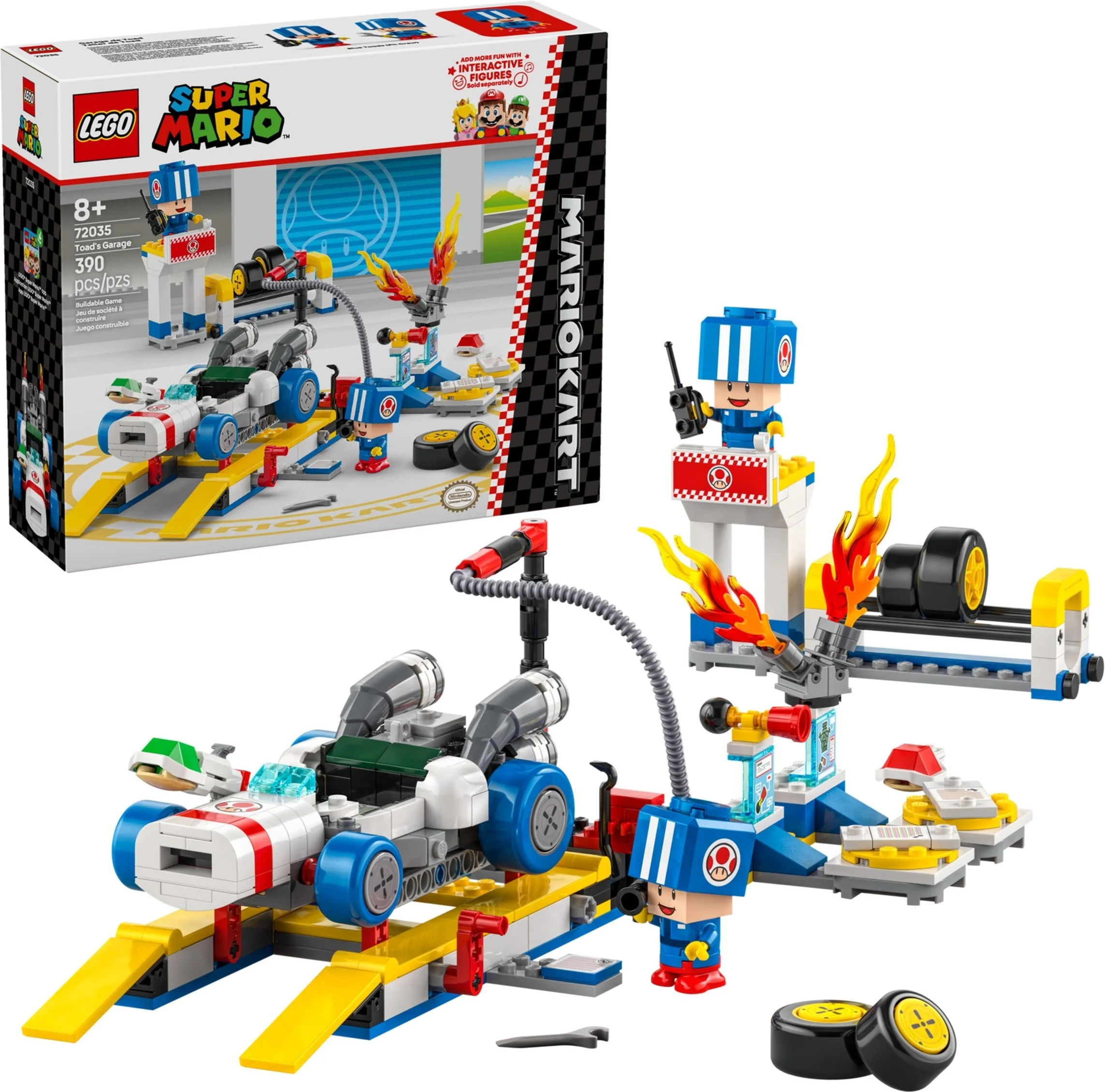 LEGO® 72035 LEGO Super Mario Mario kart – Toad i jego garaż - zdjęcie 5