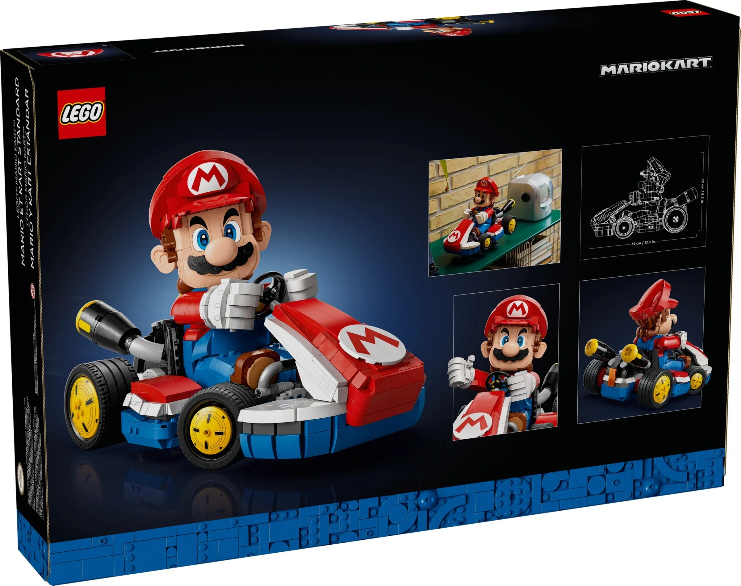 LEGO® 72037 Mario Mario Kart: Mario i Standard Kart - zdjęcie 2