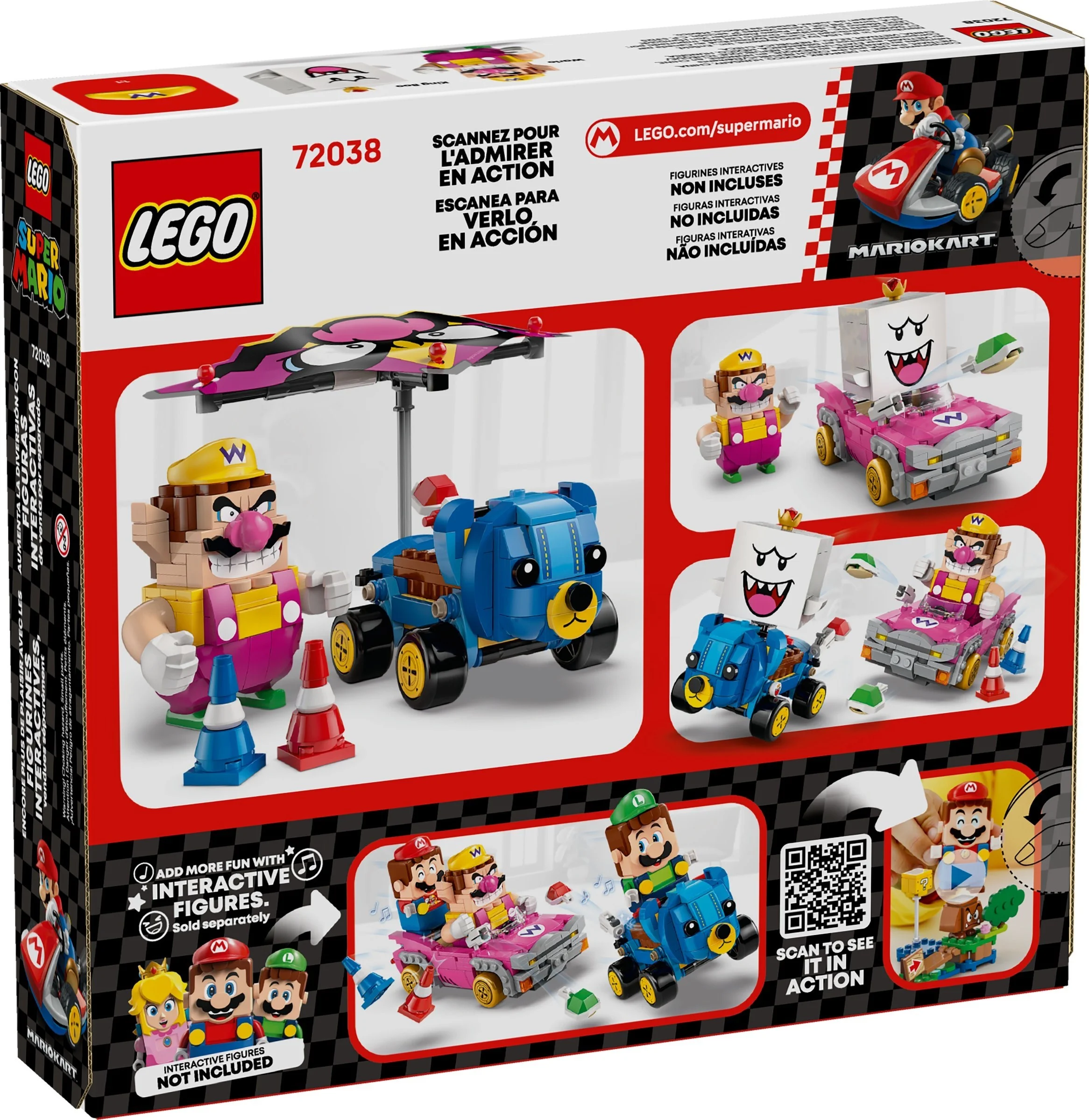 LEGO® 72038 LEGO Super Mario Mario Kart - Wario i King Boo - zdjęcie 3