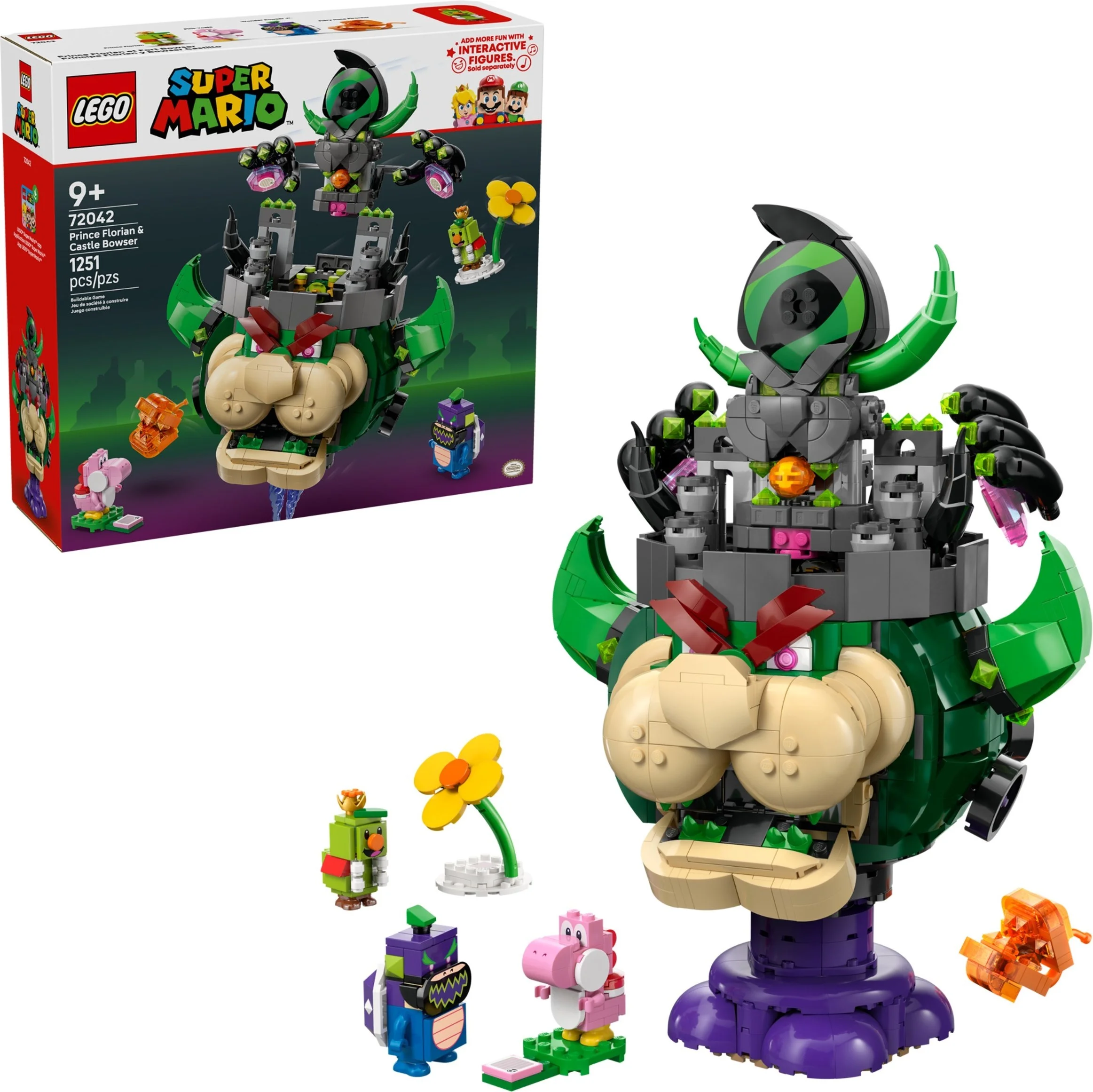 LEGO® 72042 LEGO Super Mario Prince Florian i Castle Bowser - zdjęcie 3