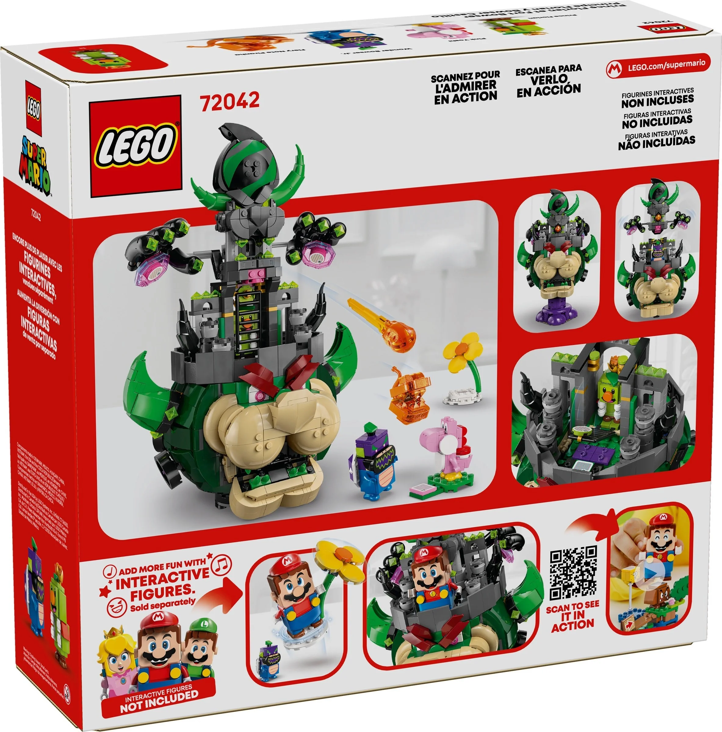 LEGO® 72042 LEGO Super Mario Prince Florian i Castle Bowser